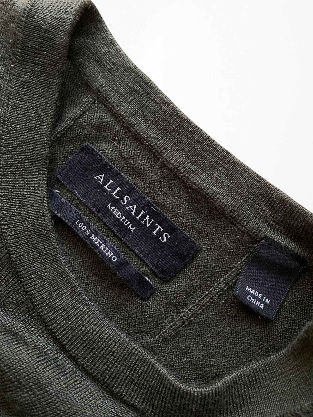 Allsaints Allsaints Mode Merino crew sweater wool jumper Size US M / EU 48-50 / 2 - 2 Thumbnail