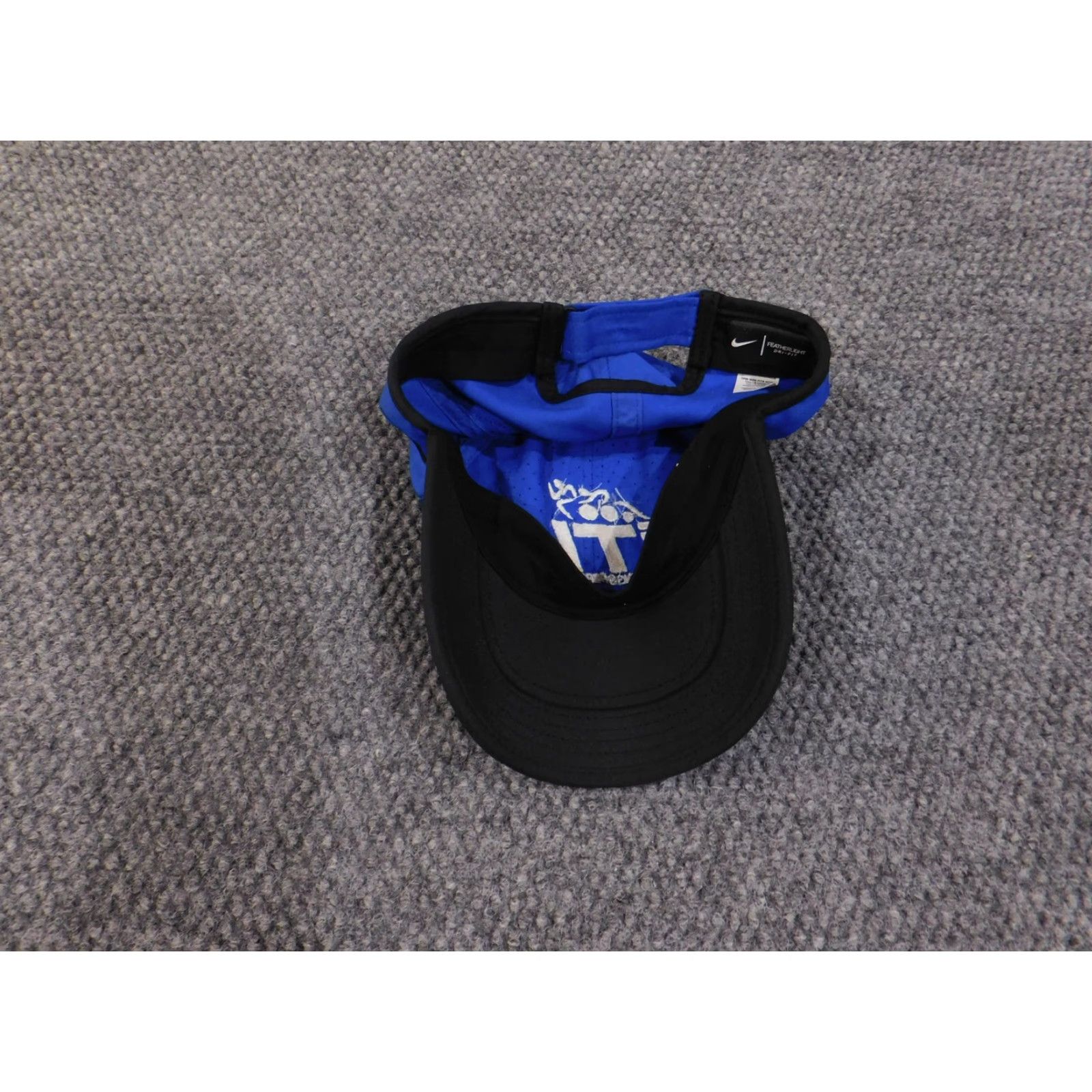Nike Nike Hat Mens One Size Blue Dri-Fit ITL Coaching Performance Cap Strap Back Featherlight Size ONE SIZE - 7 Thumbnail