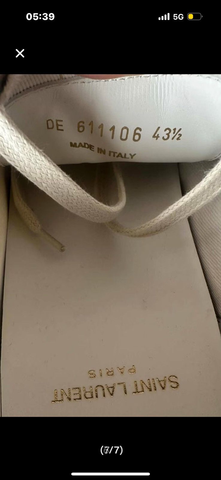 Saint Laurent Paris saint laurent distressed shoes(ny) Size US 9.5 / EU 42-43 - 5 Thumbnail