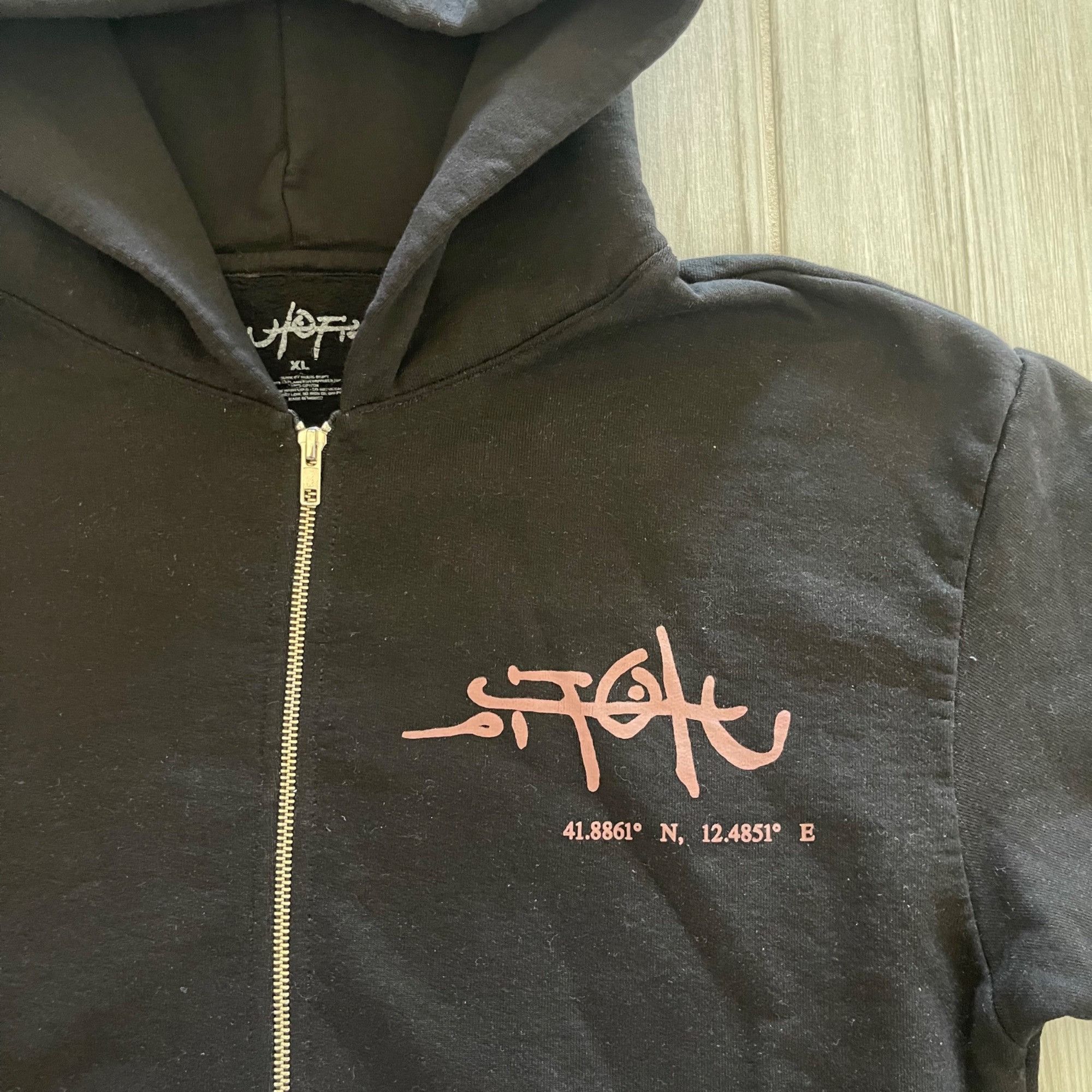 Travis Scott NEW TRAVIS SCOTT UTOPIA RARE ZIP UP HOODIE SZ XL Size US XL / EU 56 / 4 - 5 Thumbnail