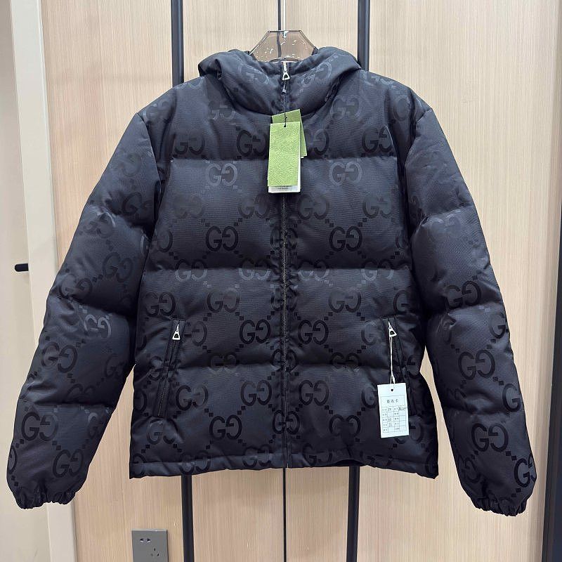 Gucci Gucci GG Logo Hooded Down Jacket Size M Size US M / EU 48-50 / 2 - 1 Thumbnail