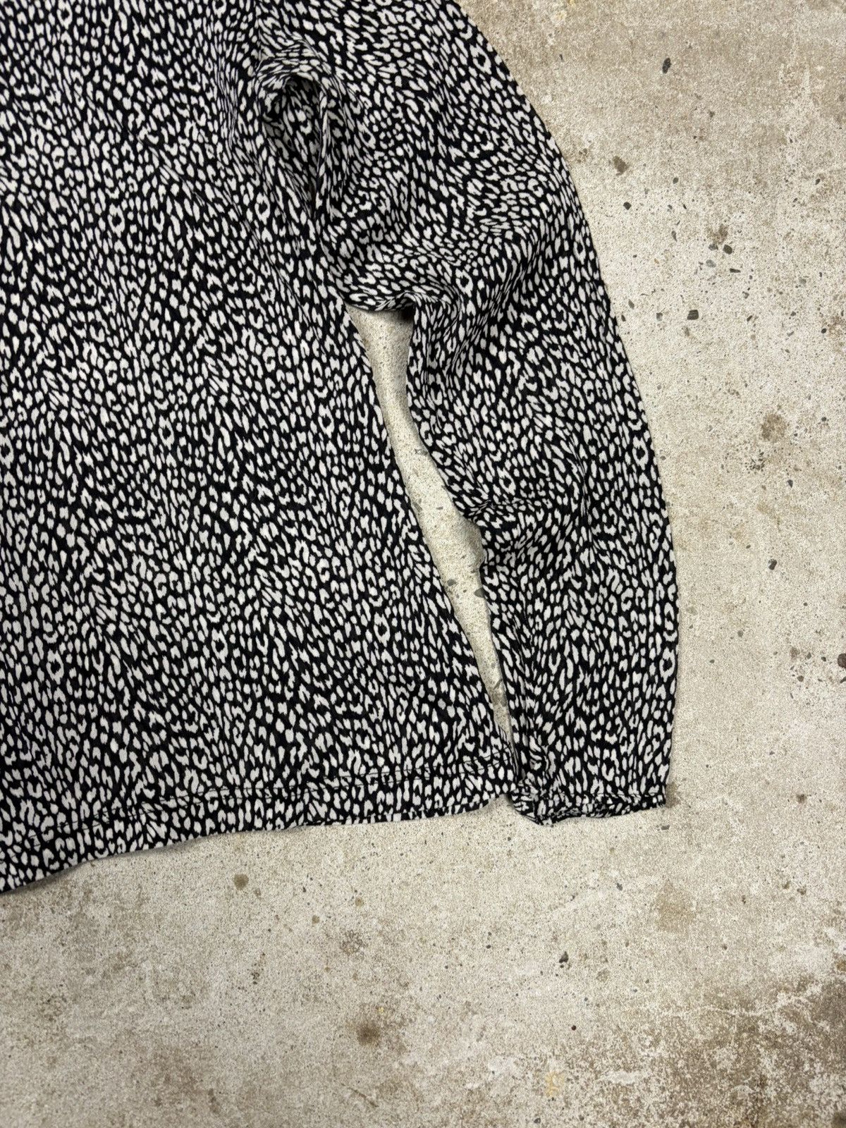 Versace Vintage 90s Gianni Versace Couture Silk Animal Print Top Size S / US 4 / IT 40 - 4 Thumbnail