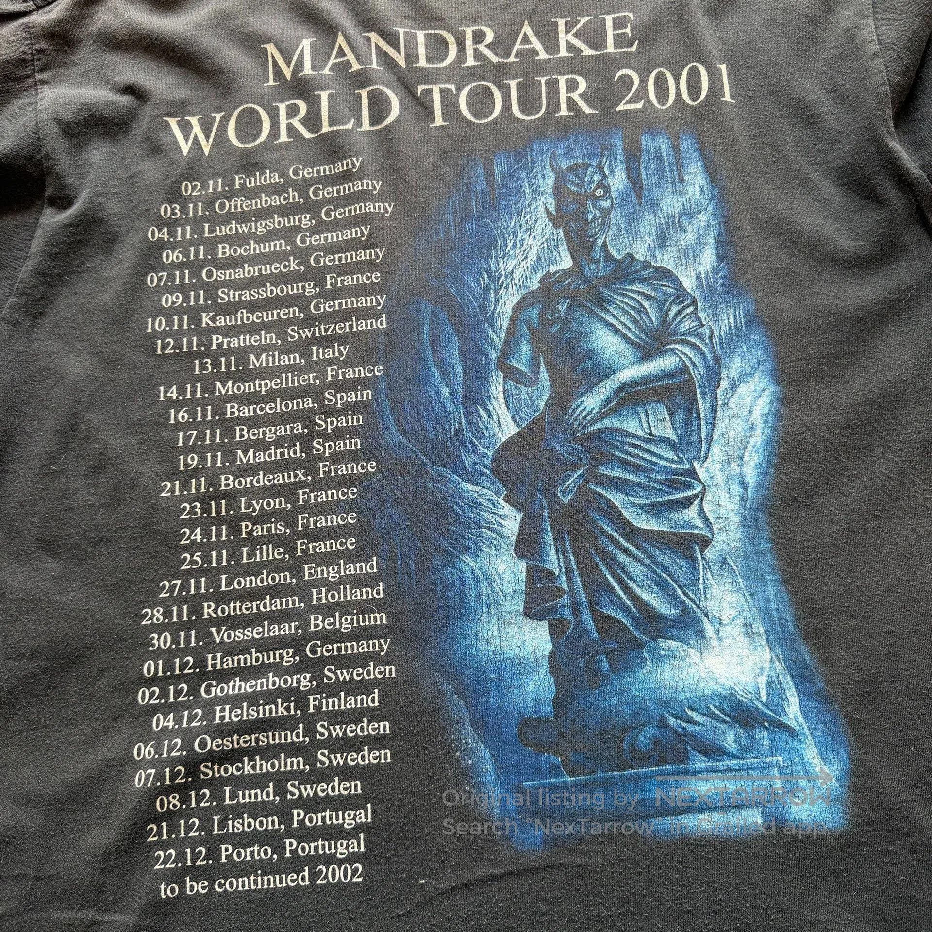 Vintage Vintage Edugy 00s Band Longsleeve. Size US M / EU 48-50 / 2 - 5 Thumbnail