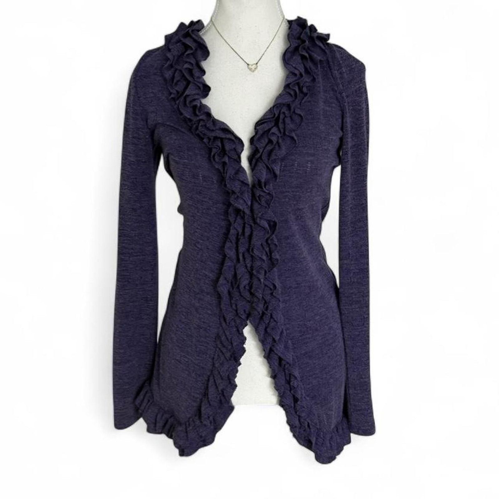 Other Mickie D Vintage Gothic 2000s Long line Ruffled Trims Size S Size S / US 4 / IT 40 - 1 Thumbnail
