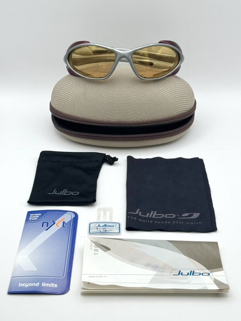 Other Julbo "Nomad" Platinium Frame & Orange Lenses (2002) Size ONE SIZE - 9 Thumbnail