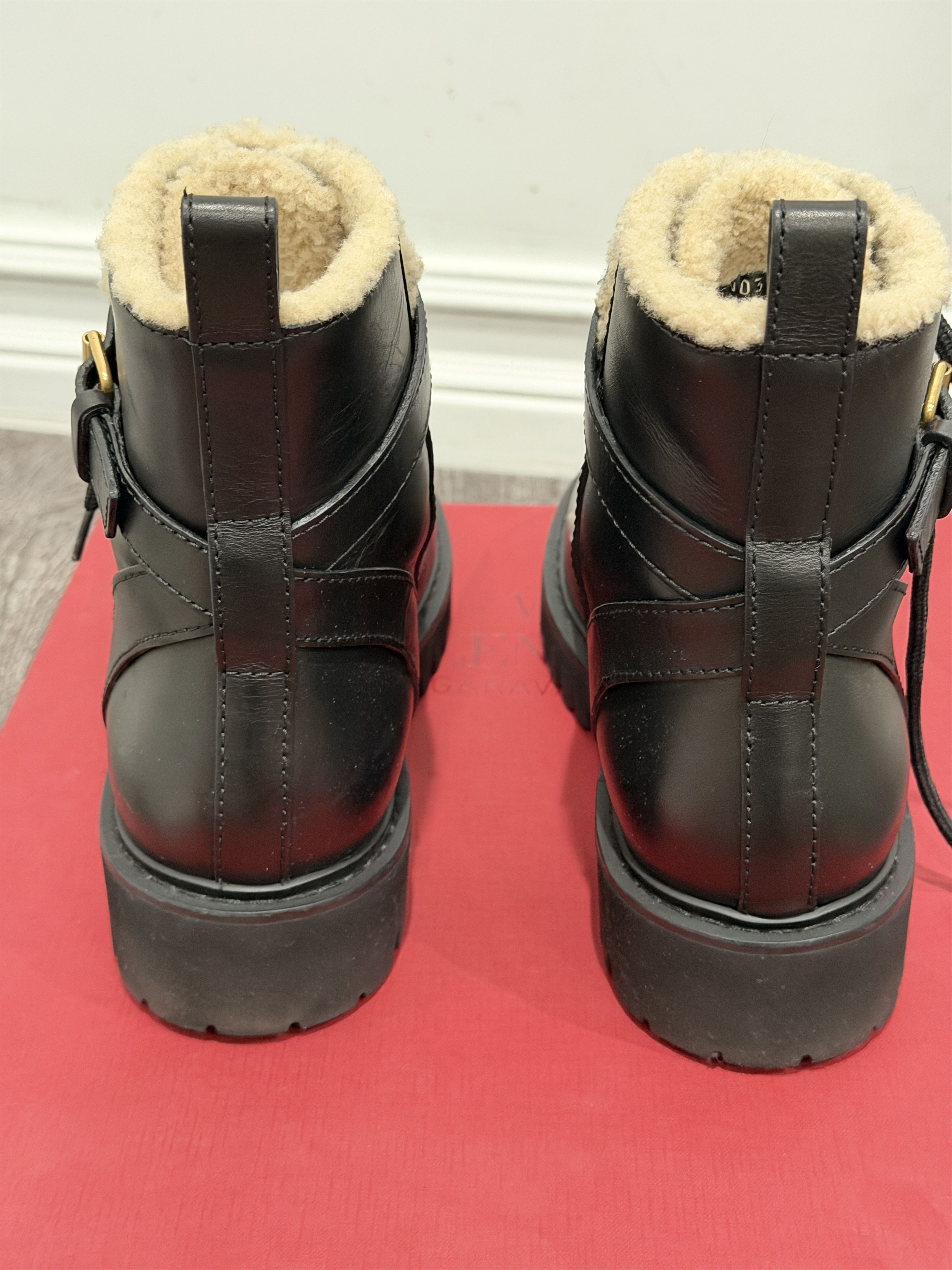 Valentino Valentino Combat Boots Size US 7 / IT 37 - 5 Thumbnail