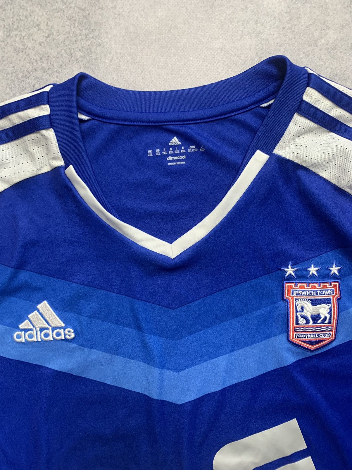 Adidas Vintage Y2K Ipswich Town soccer football jersey Ed Sherman Size US XXL / EU 58 / 5 - 5 Thumbnail