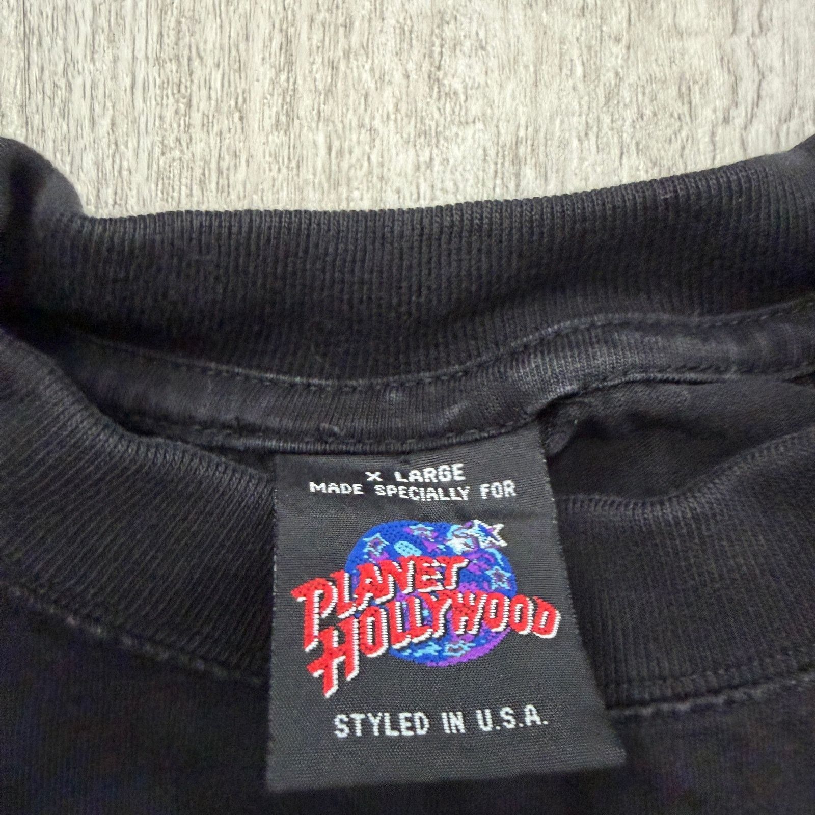 Vintage Vintage Planet Hollywood London Shirt Men's Extra Large 90s Size US XL / EU 56 / 4 - 4 Thumbnail