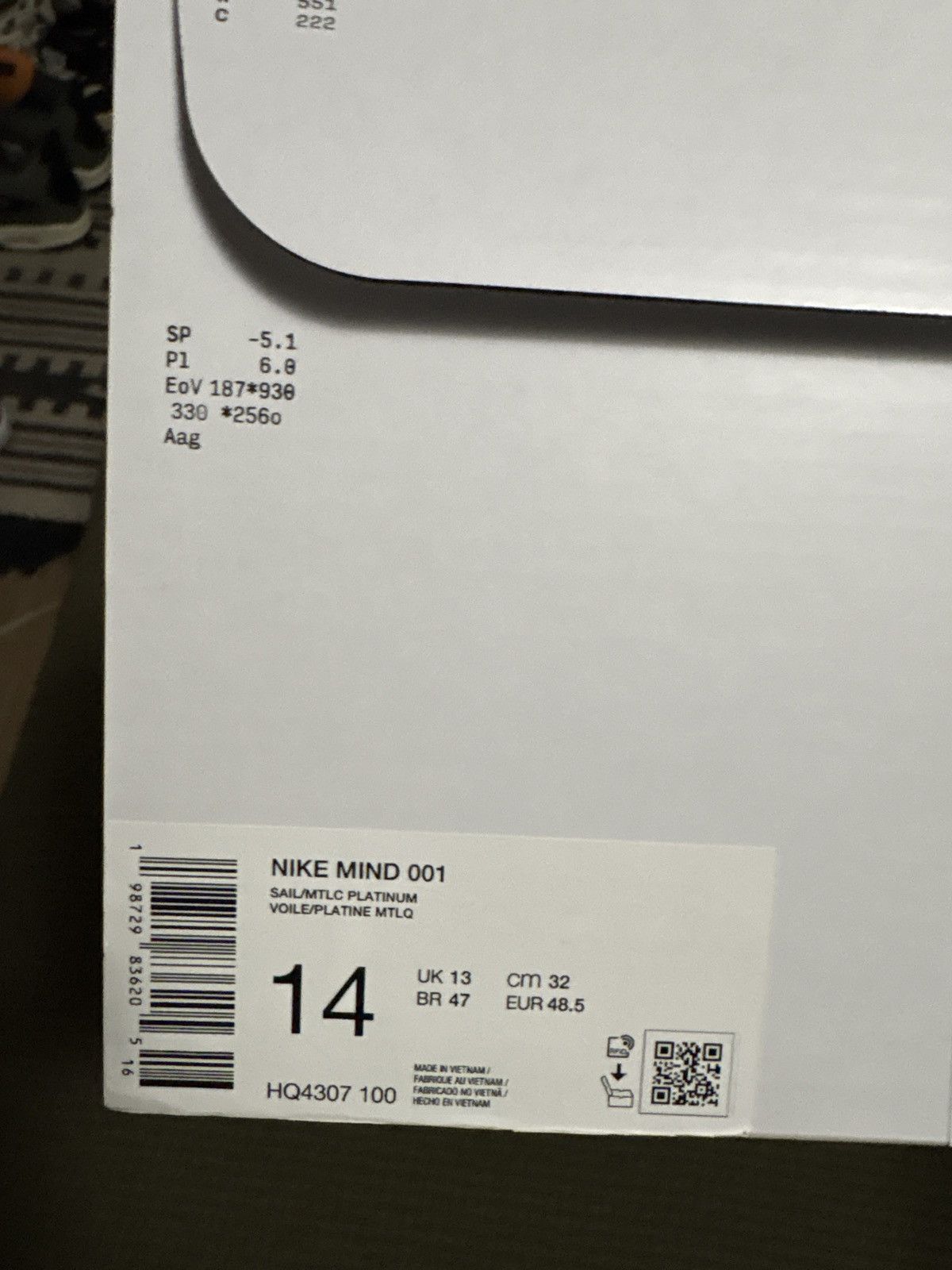 Nike Nike mind slide 001 size 14 Sail Size US 14 / EU 47 - 3 Thumbnail