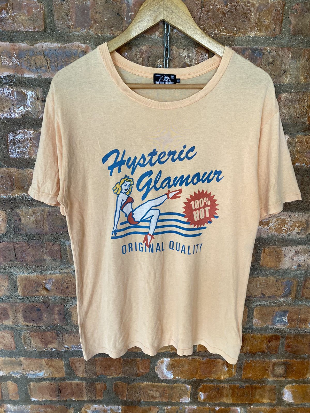 Hysteric Glamour Hysteric Glamour 100% pinup tee Size US M / EU 48-50 / 2 - 2 Thumbnail