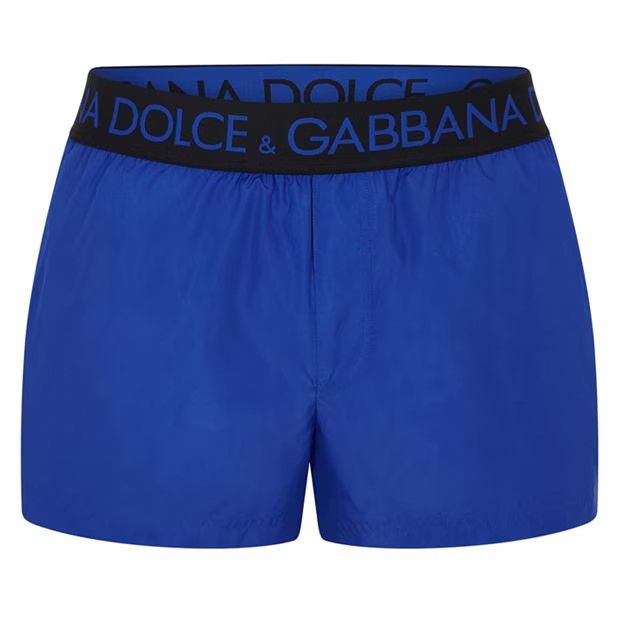 image of Dolce Gabbana O1G2R1Mq0424 Swim Shorts In Blue, Men's (Size 38)