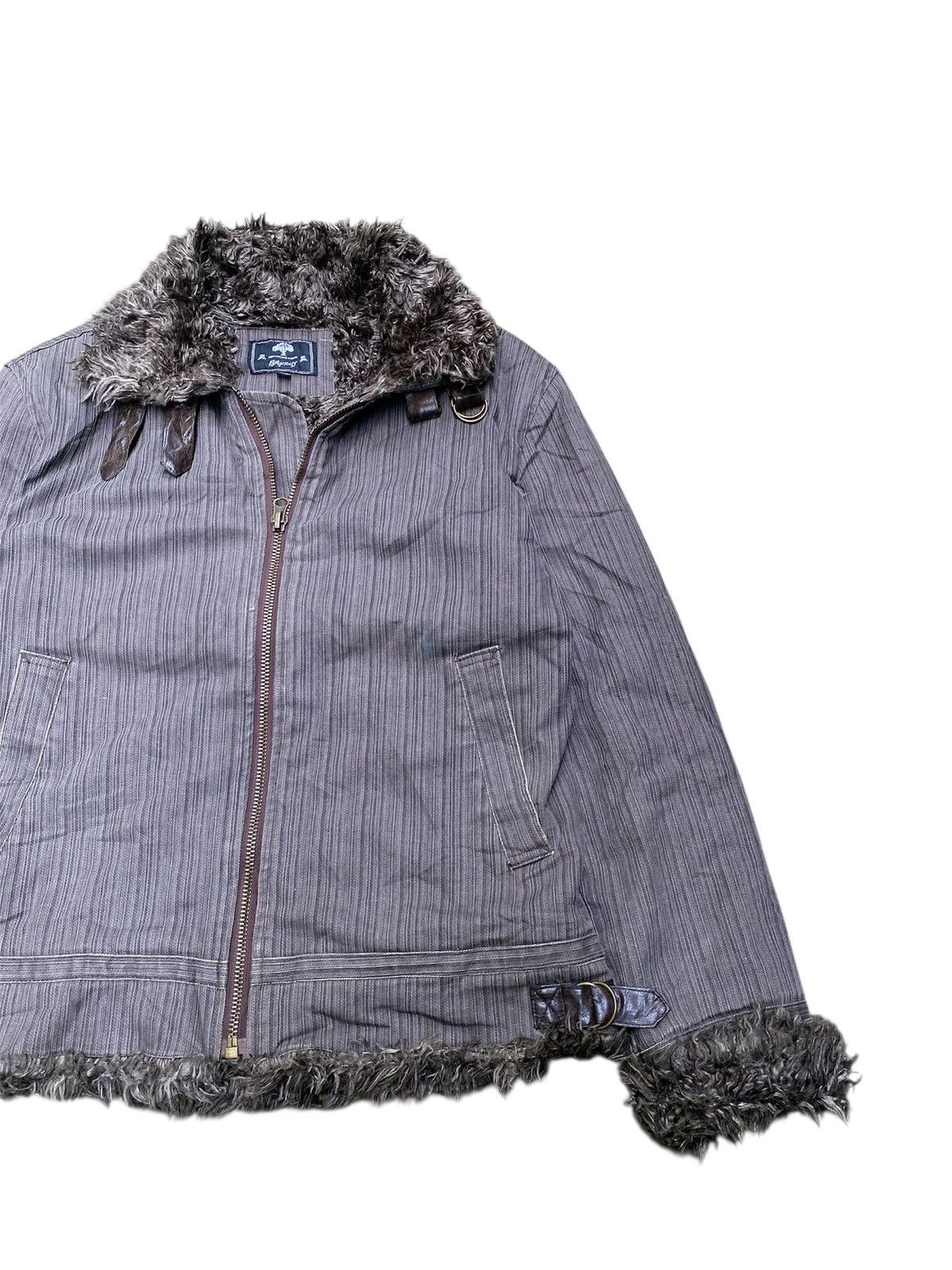 14th Addiction Baycrest Vkei Style Trim Fur LGB ifsixwasnine style Jacket Size US XL / EU 56 / 4 - 3 Thumbnail