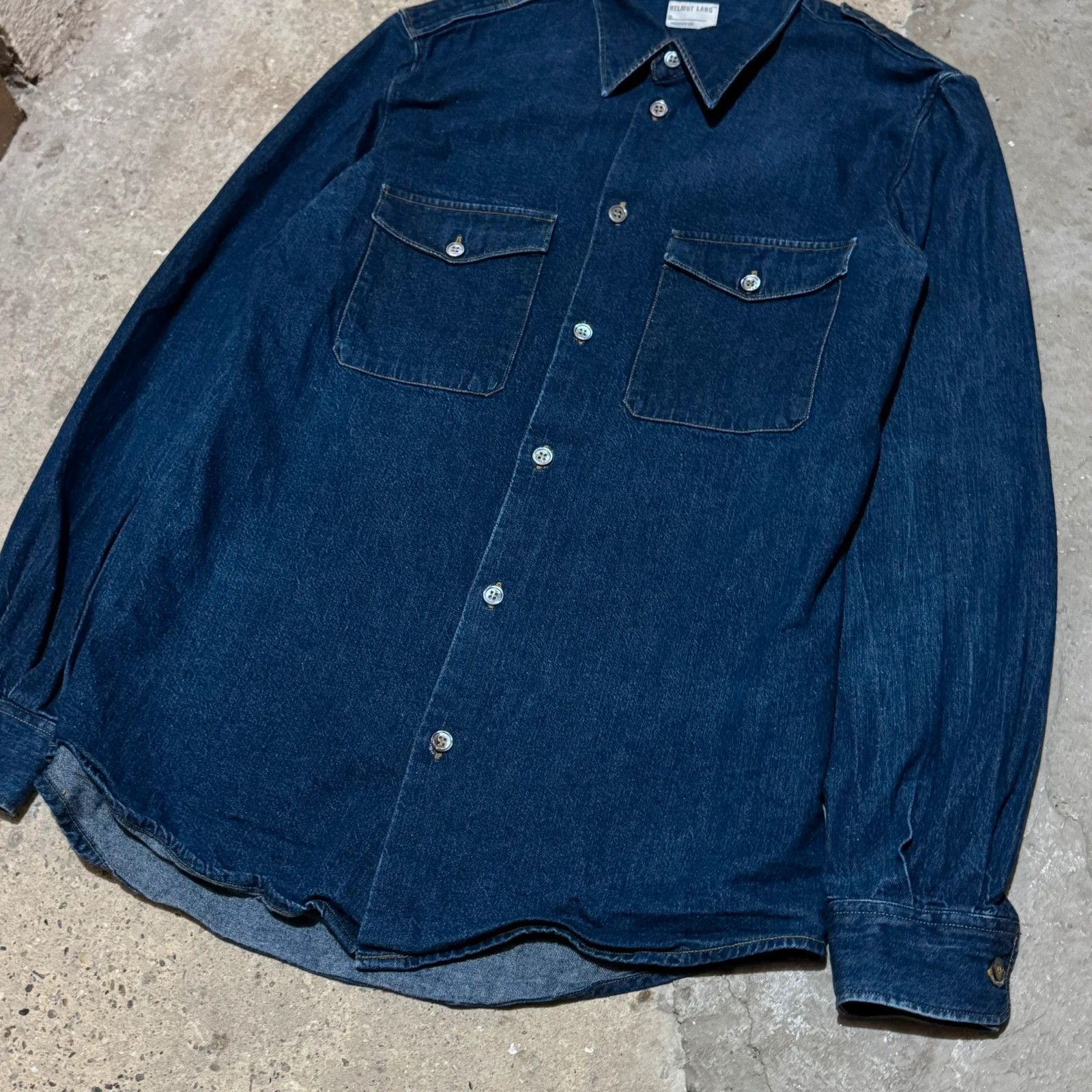 Helmut Lang S/S 1996 Helmut Lang denim shirt Size US S / EU 44-46 / 1 - 4 Thumbnail