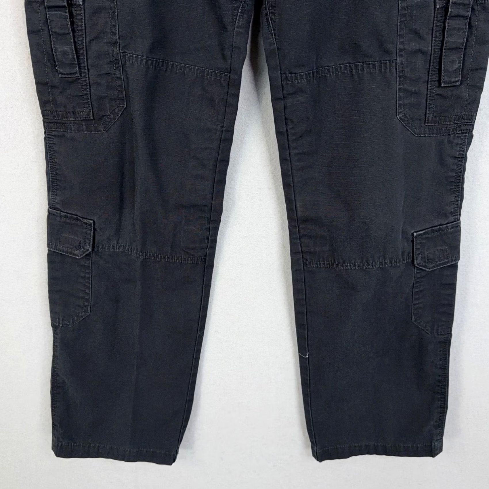 Vintage VINTAGE: 5.11 Pants Womens 8 Long Black Cargo Straight Leg Tactical Ripstop Workwear Size 30" / US 8 / IT 44 - 3 Thumbnail