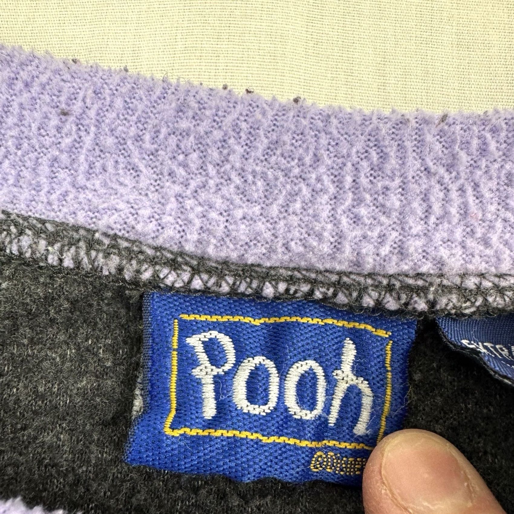 Disney VINTAGE Disney Eeyore Fleece Sweatshirt Womens XL Winnie The Pooh Why Rush 90s Y2K Size XL / US 12-14 / IT 48-50 - 3 Thumbnail