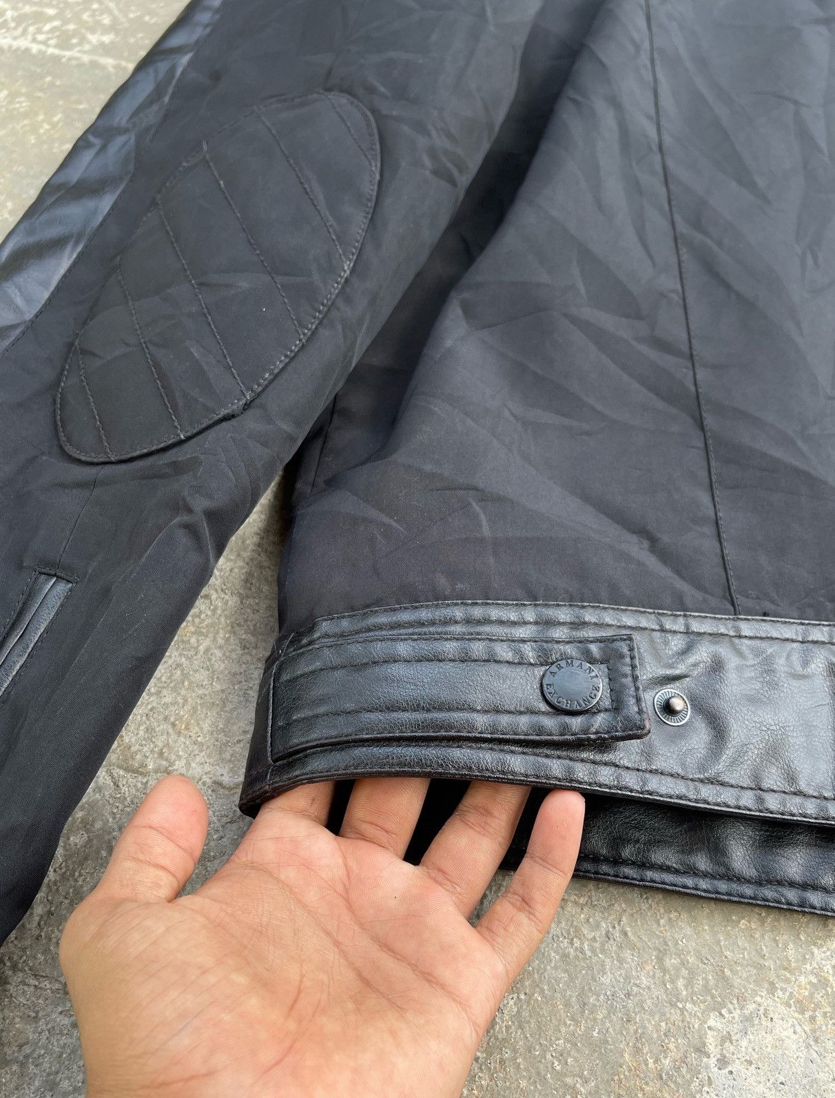Giorgio Armani 🔥ARMANI EXCHANGE RAIDER BOMBER JACKET Size US L / EU 52-54 / 3 - 13 Thumbnail