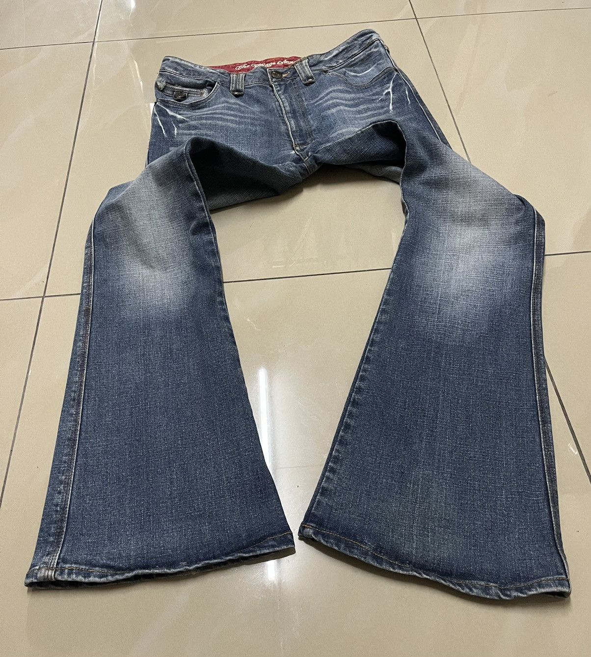 Tornado Mart Flare Jeans The vintage standard sky bombers denim bootcut Size US 30 / EU 46 - 7 Thumbnail