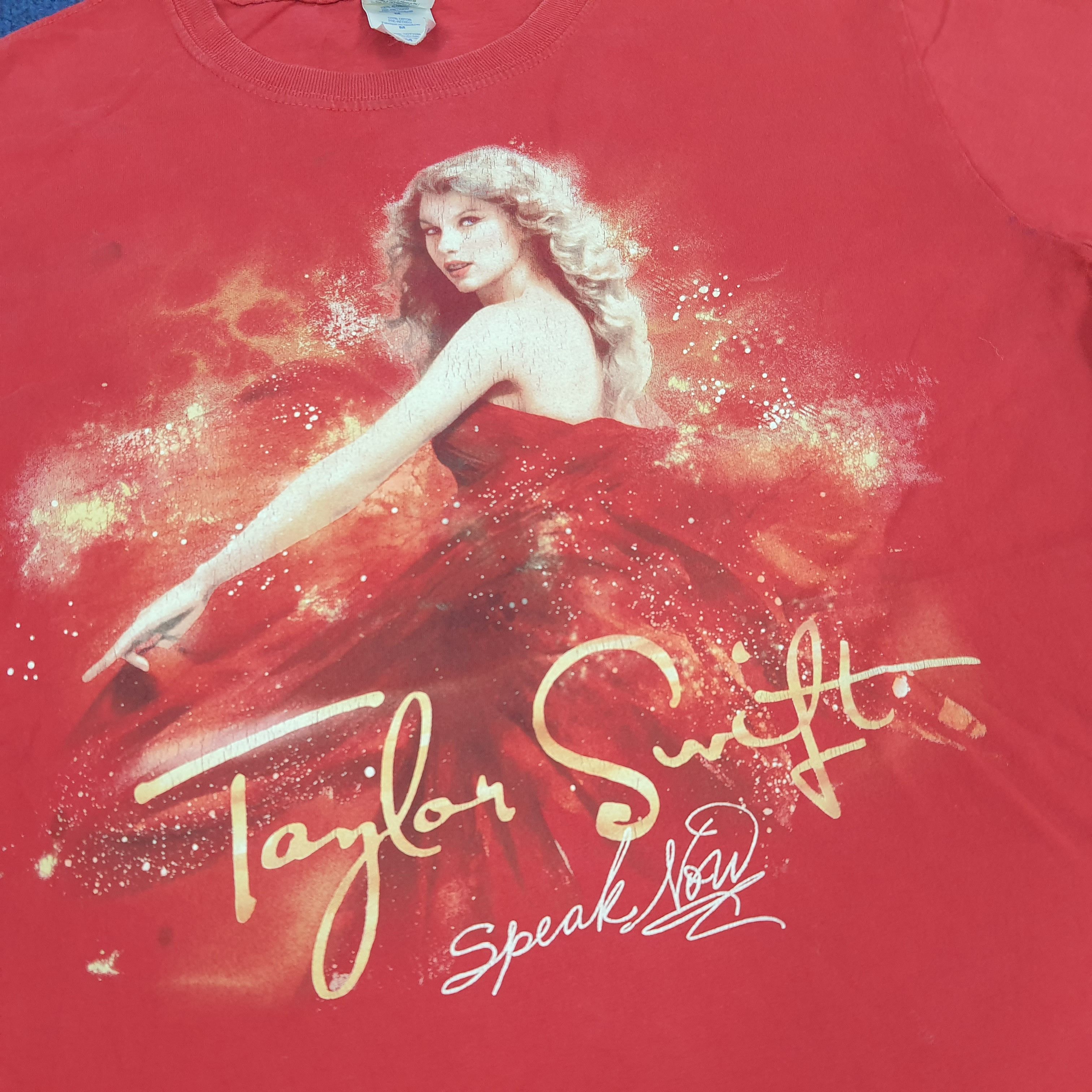 Band Tees × Vintage Vintage Taylor Swift Speak Now Tour T-shirt Size US M / EU 48-50 / 2 - 2 Thumbnail