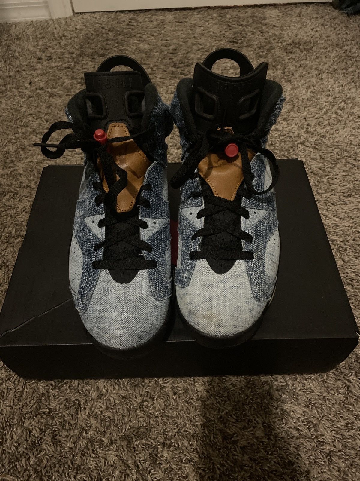 Jordan Brand Denim Jordan 6 Size US 10 / EU 43 - 3 Thumbnail
