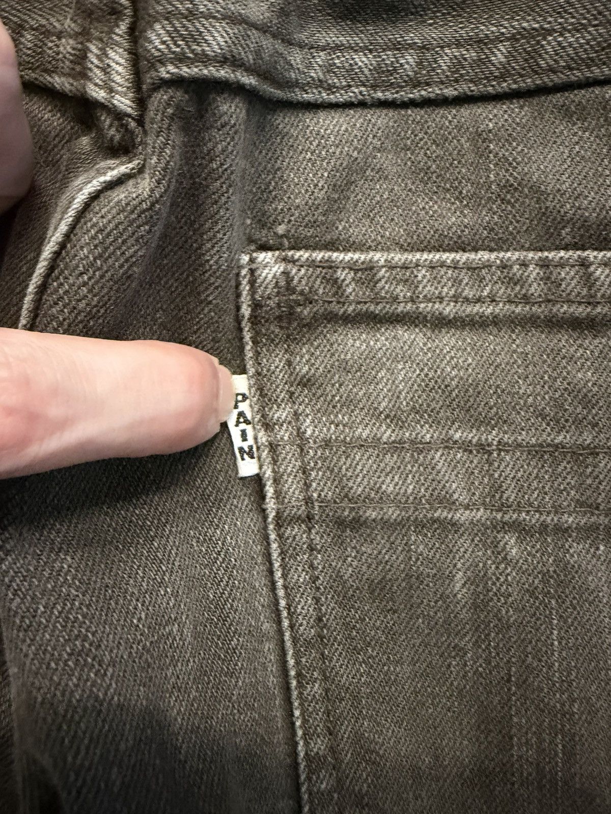 Number (N)ine SS07 Pain Crying Heart Denim Size US 29 - 8 Thumbnail