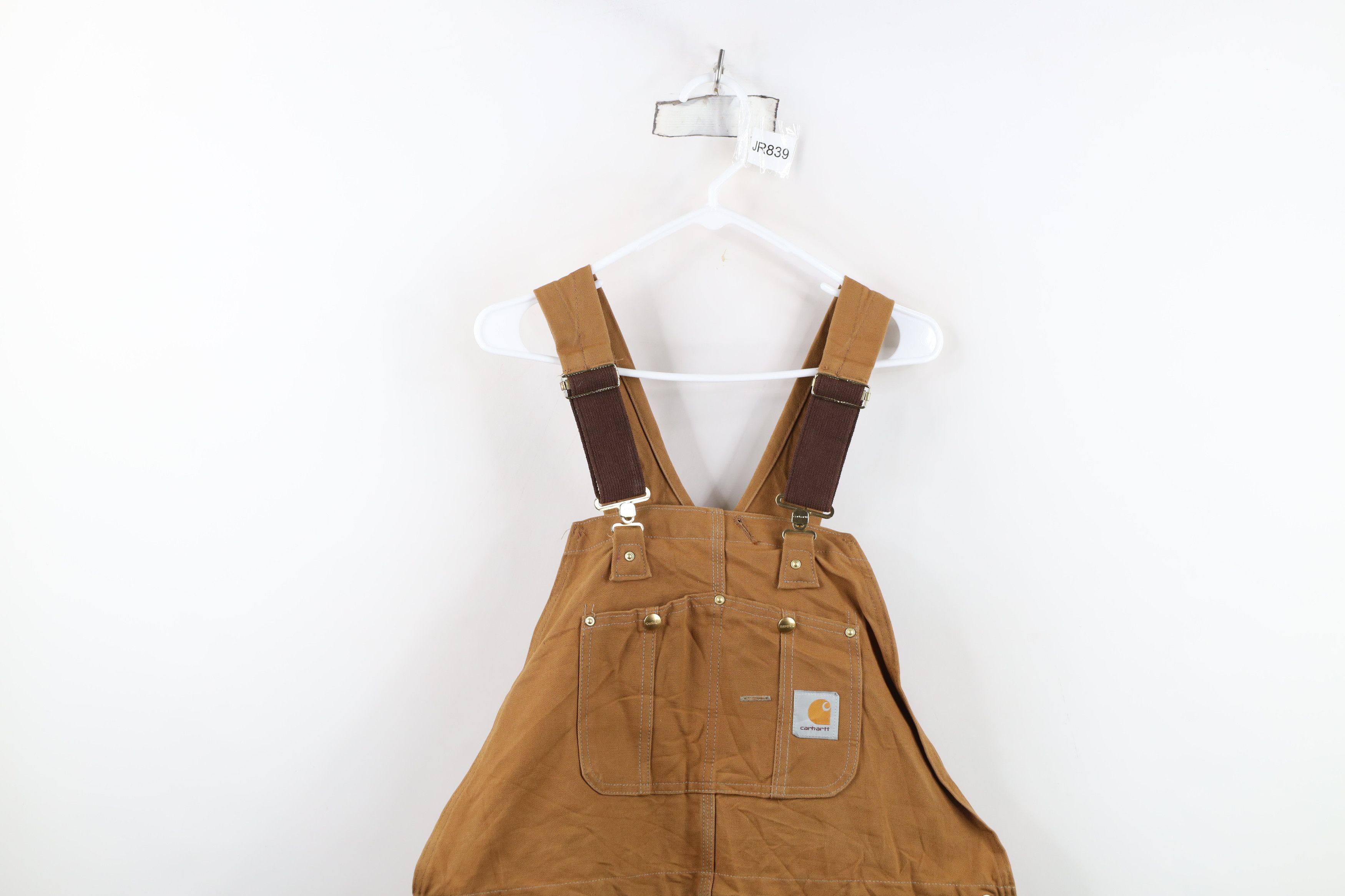 Carhartt Vintage Y2K 2003 Carhartt Distressed Quilted Overalls Size US 44 / EU 60 - 2 Thumbnail