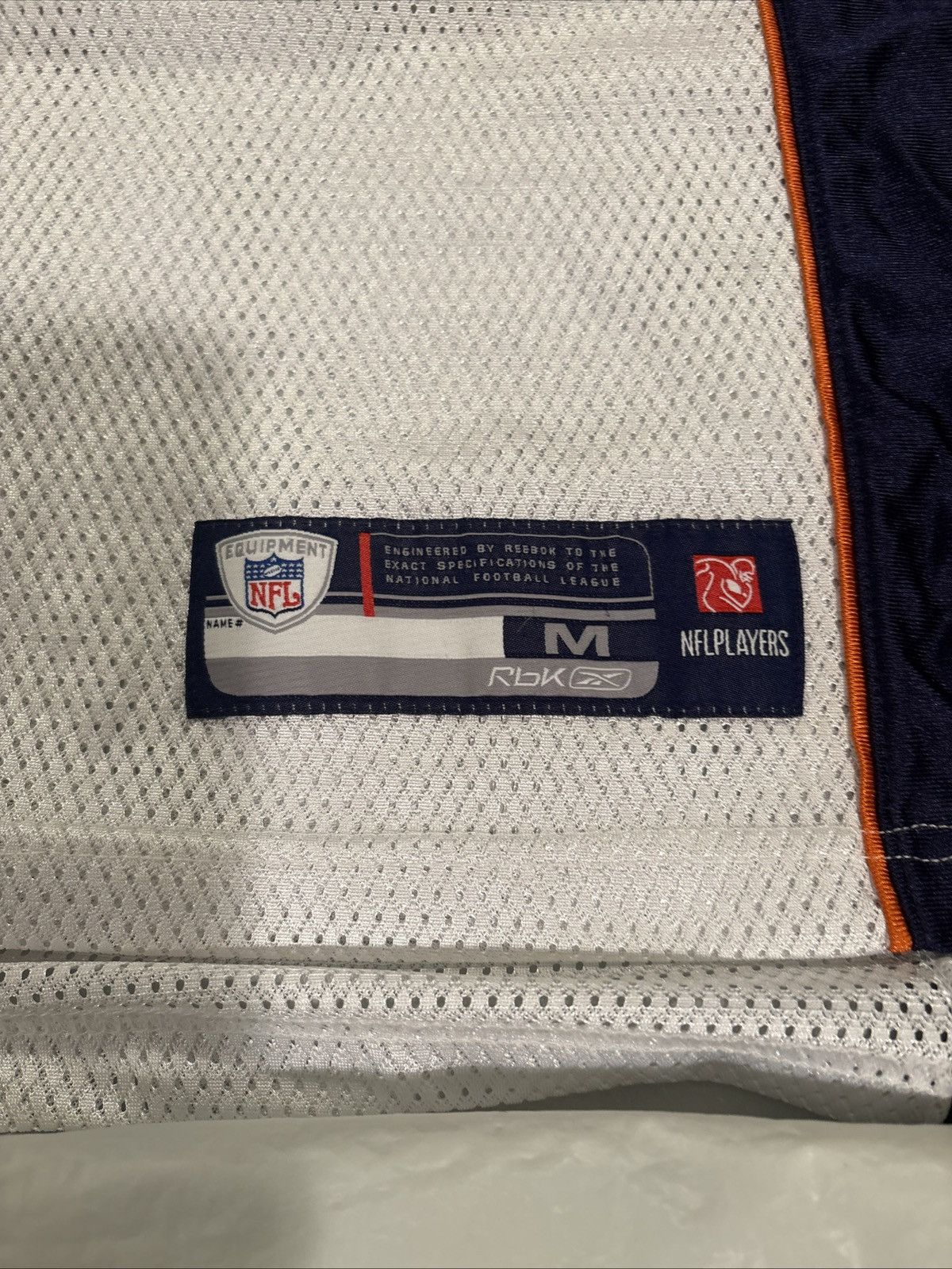 Reebok Champ Bailey 24 Denver Broncos Authentic Reebok Jersey Sz M Size US M / EU 48-50 / 2 - 7 Thumbnail