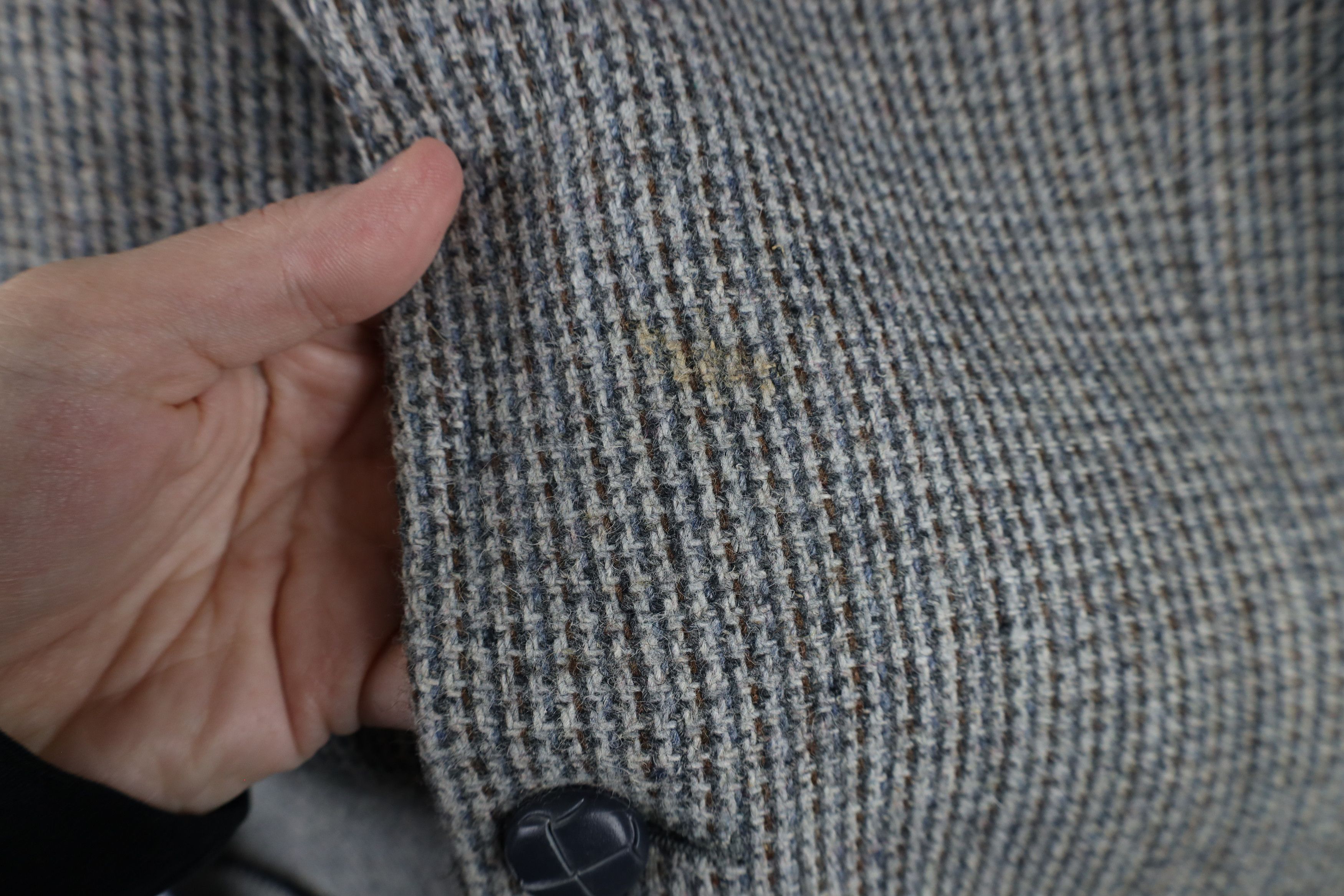 Vintage Vintage 70s Streetwear Tweed Elbow Patch Blazer Suit Jacket Size US L / EU 52-54 / 3 - 7 Thumbnail