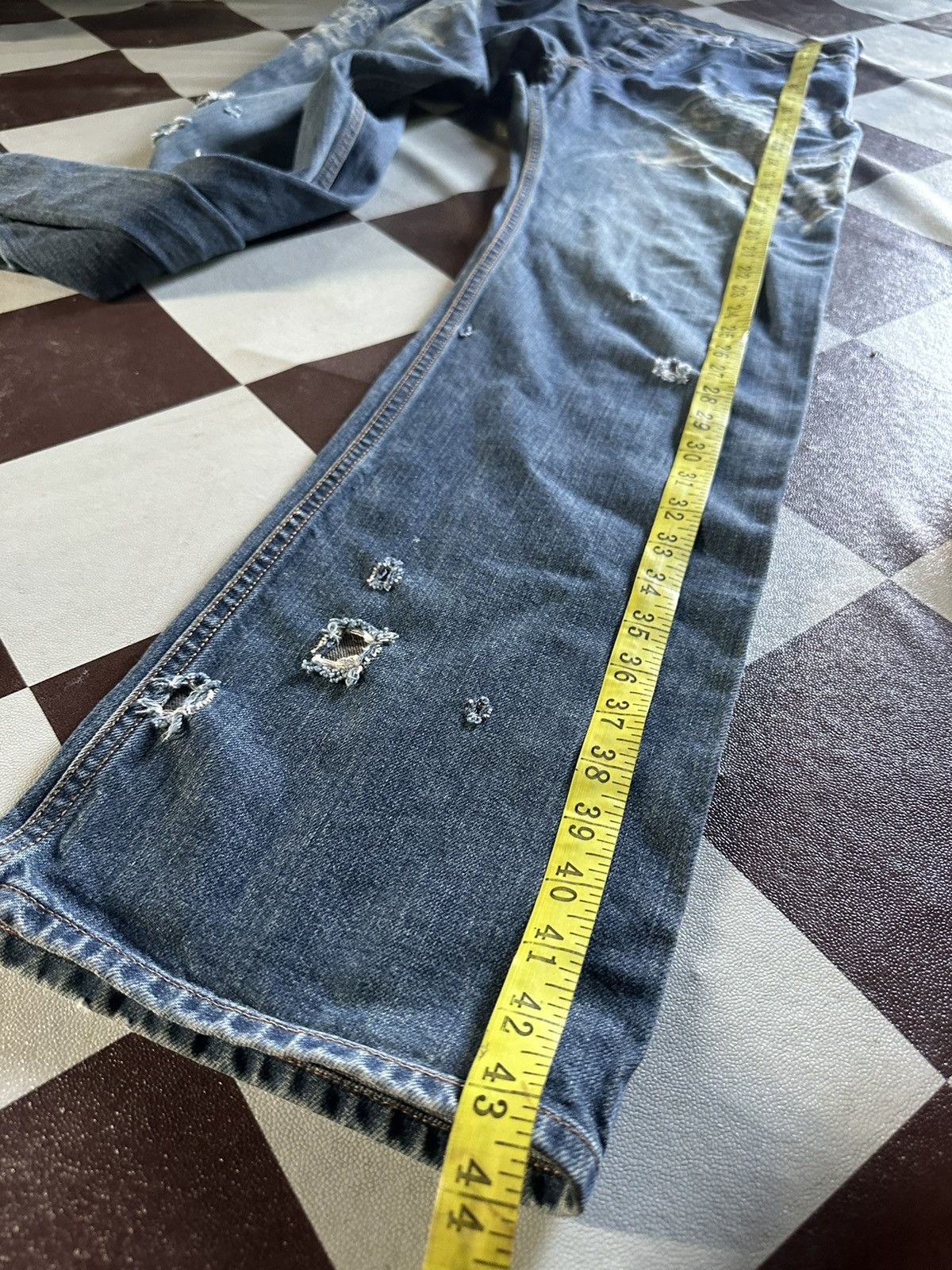 Eternal Eternal dragon printed denim jeans Size US 32 / EU 48 - 12 Thumbnail