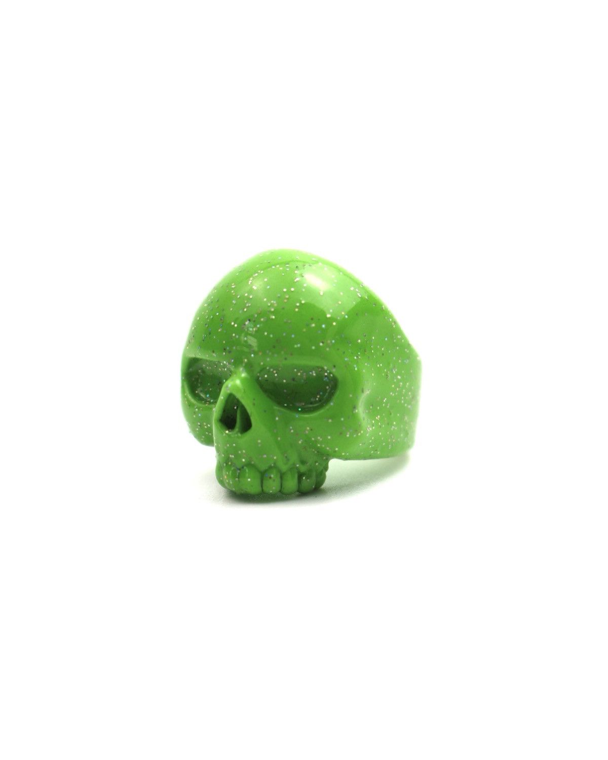 Hysteric Glamour LOOPS SELECT NEON VENOM GLITTER SKULL RING Size ONE SIZE - 2 Thumbnail