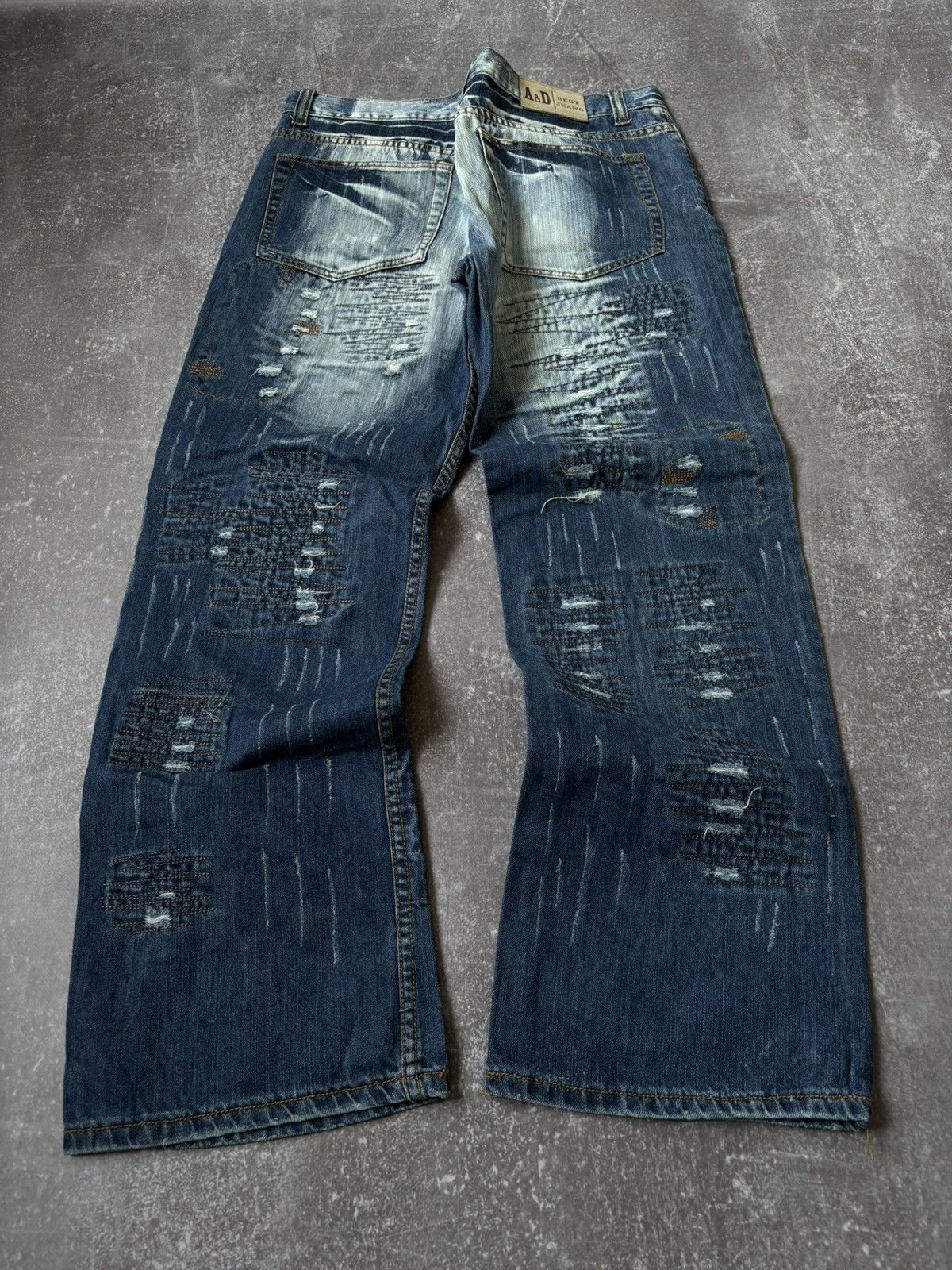 CRAZY VINTAGE japanese style jeans if six was nine style