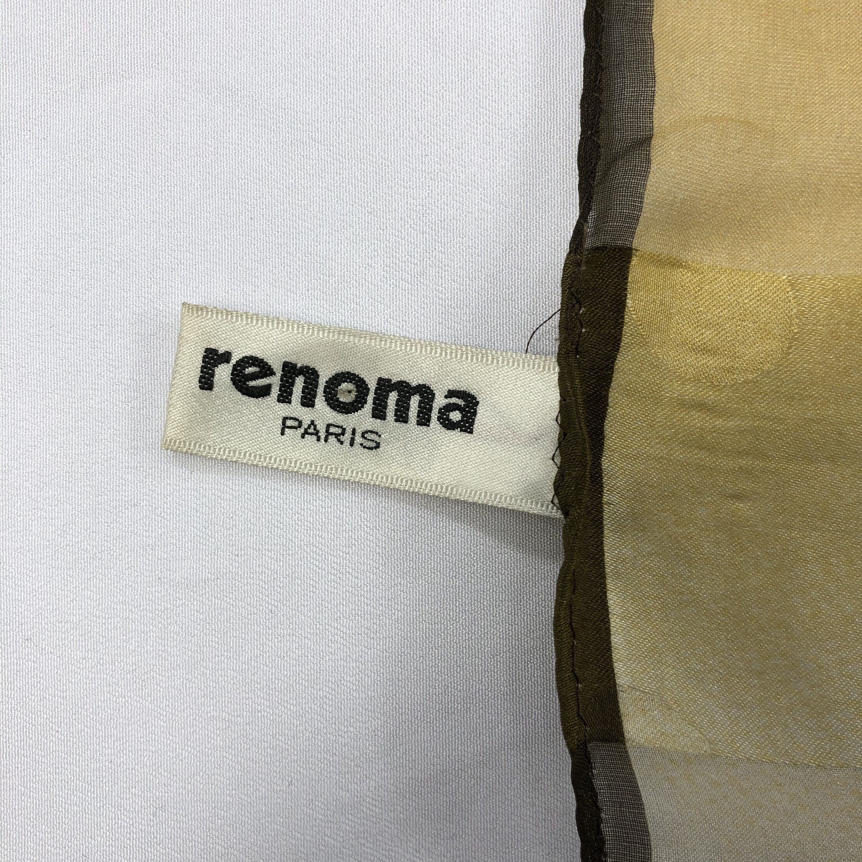 Renoma × Vintage Vintage Renoma Silk Scarf Size ONE SIZE - 5 Thumbnail