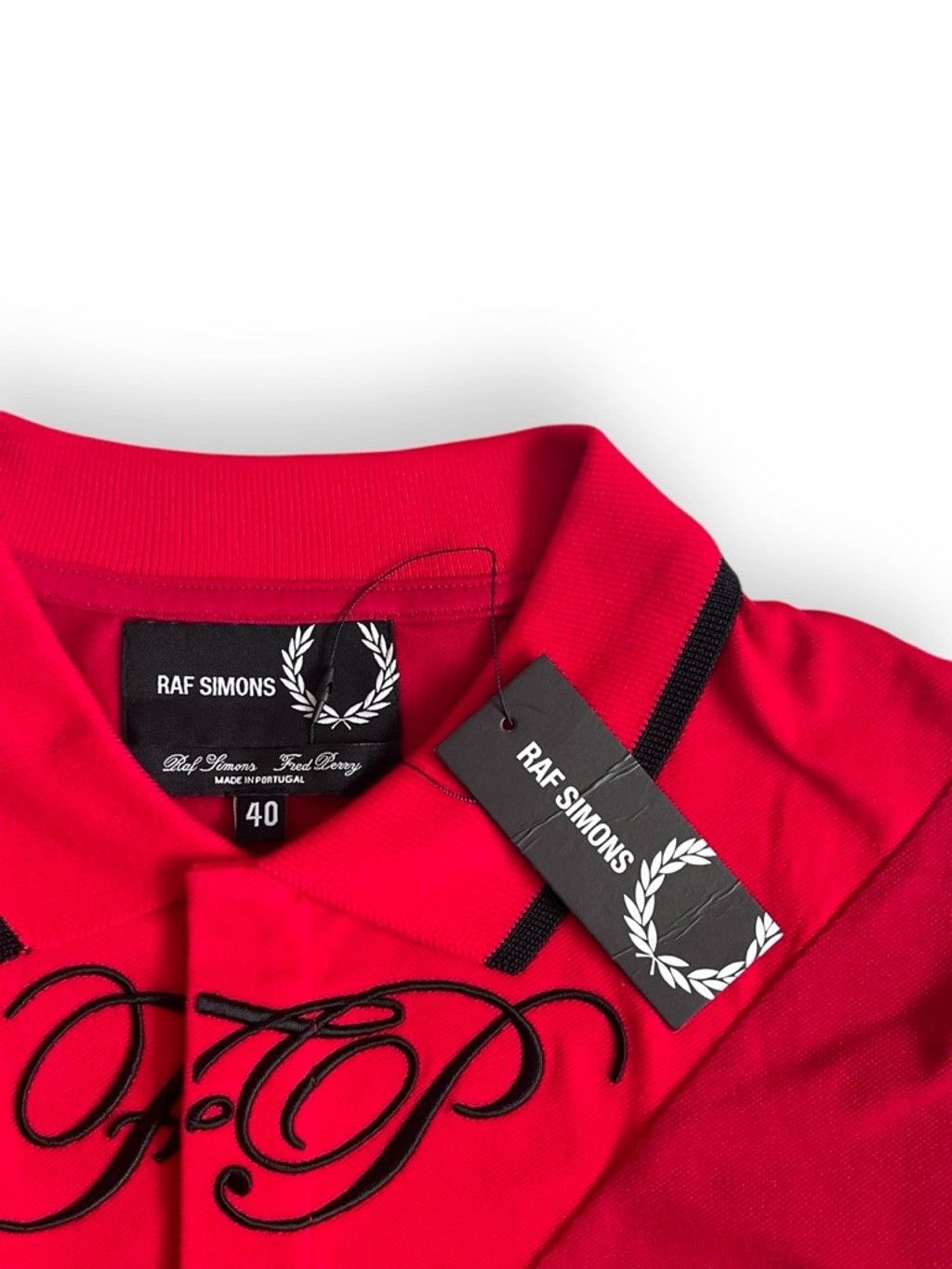 \"19SS RAF SIMONS×FRED PERRY shirts\" Raf Simons Fred Perry Polo Shirt SS19