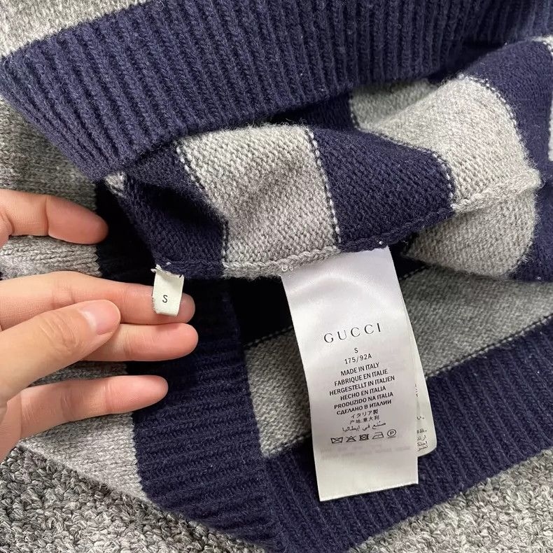 Gucci Gucci s knitwear long sleeve round neck sweater 2501-Nextar Size US S / EU 44-46 / 1 - 8 Thumbnail