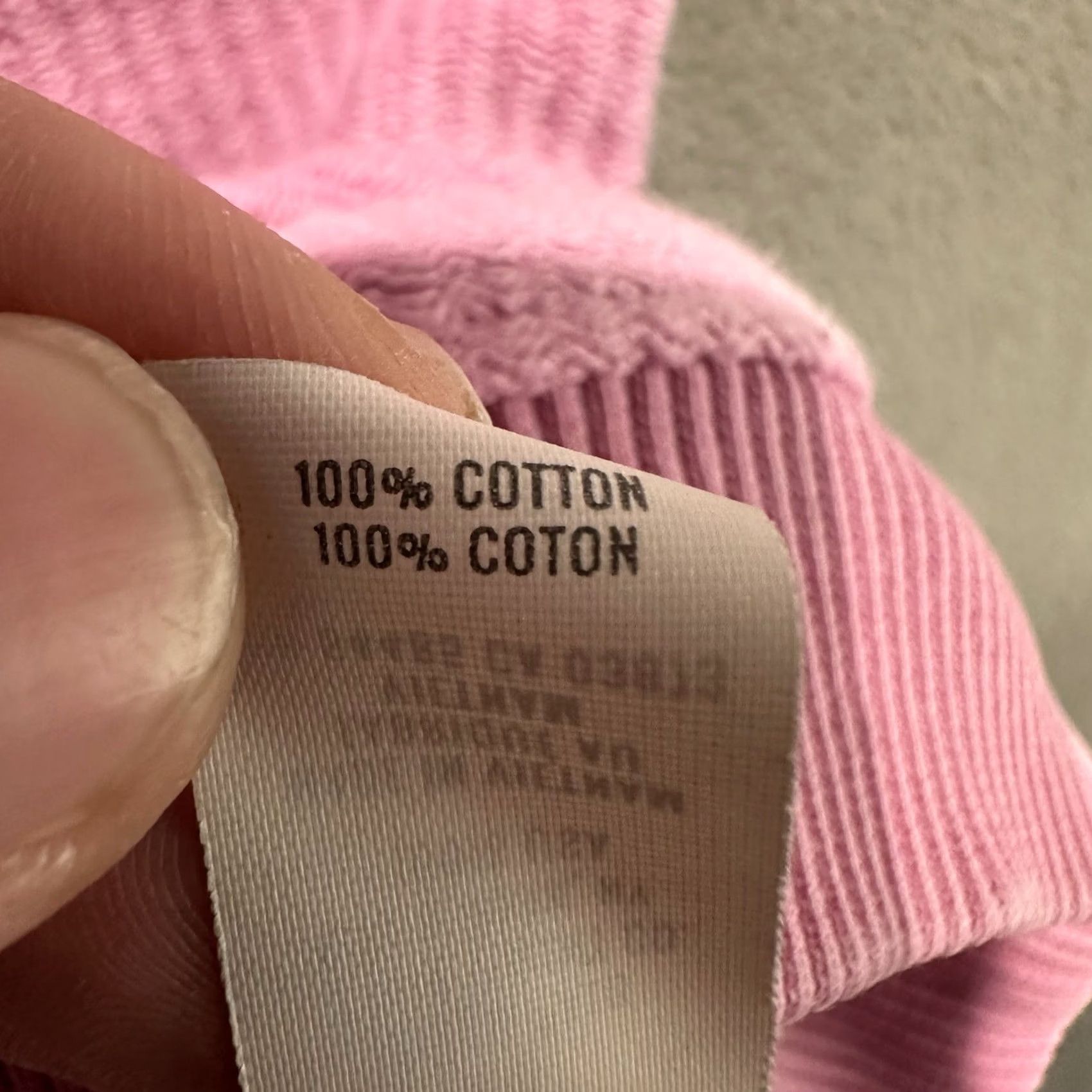 Vintage Aerie Sweater Womens XS Pink Ribbed Knit Oversized Pullover Crew Neck EUC Size XS / US 0-2 / IT 36-38 - 4 Thumbnail