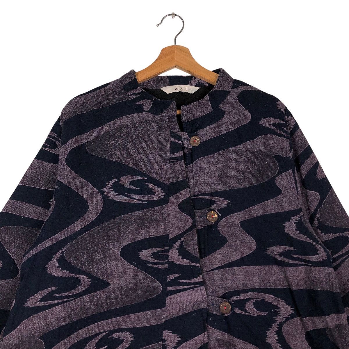 Japanese Brand Vintage Over Print Jacket Japanese Traditional Issey Miyake Size US M / EU 48-50 / 2 - 3 Thumbnail
