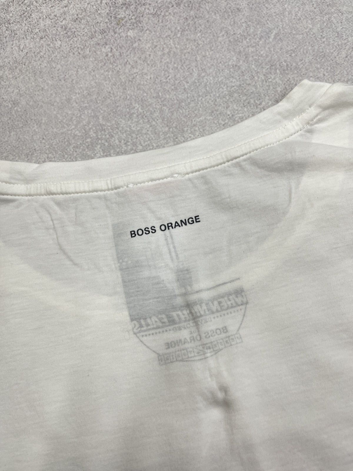Hugo Boss Mens Hugo Boss Thiemon When Night Falls T Shirt White Size US XL / EU 56 / 4 - 5 Thumbnail