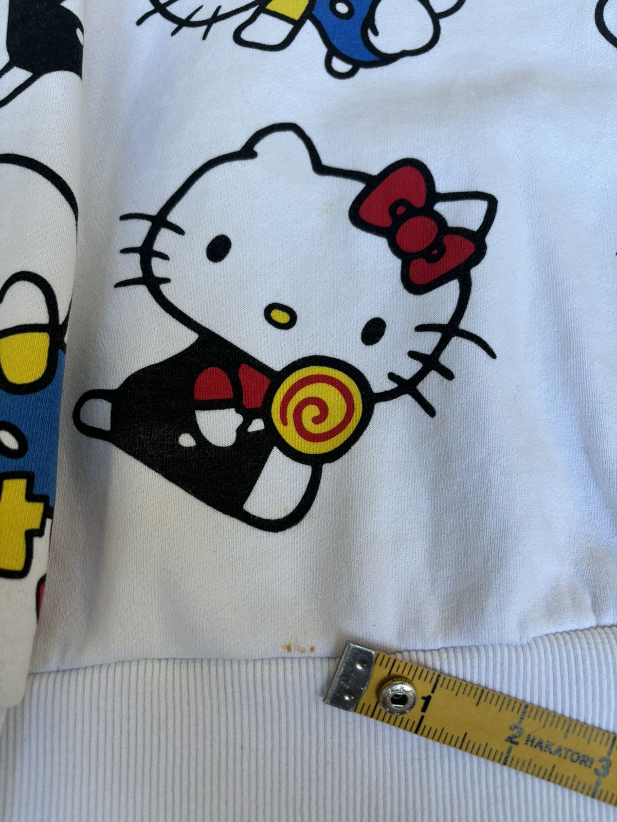 Hysteric Glamour Y2k Hello Kitty Full Print Unisex Sweatshirts Size S / US 4 / IT 40 - 14 Thumbnail