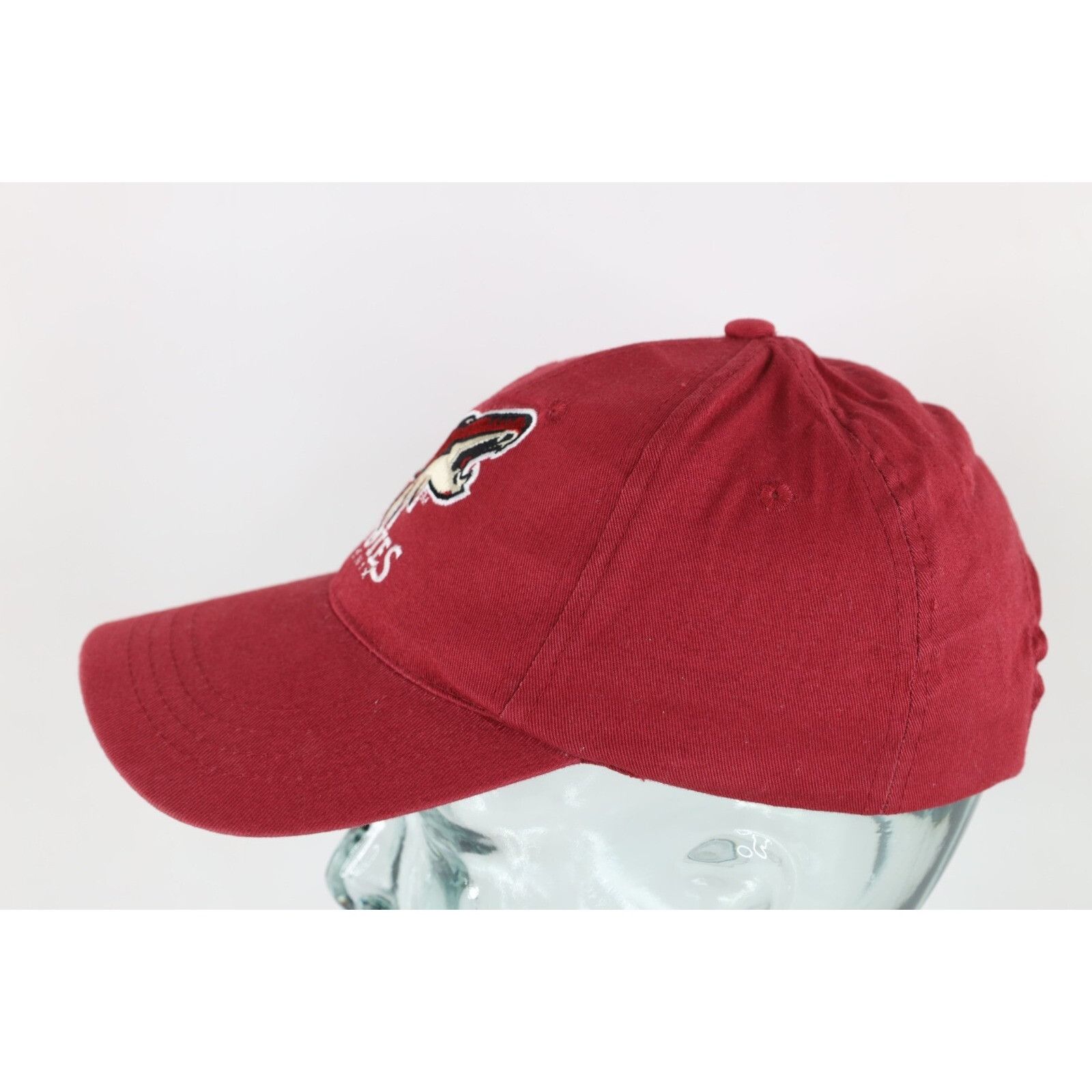 Vintage Vintage Faded Spell Out Phoenix Coyotes Hockey Hat Size ONE SIZE - 4 Thumbnail