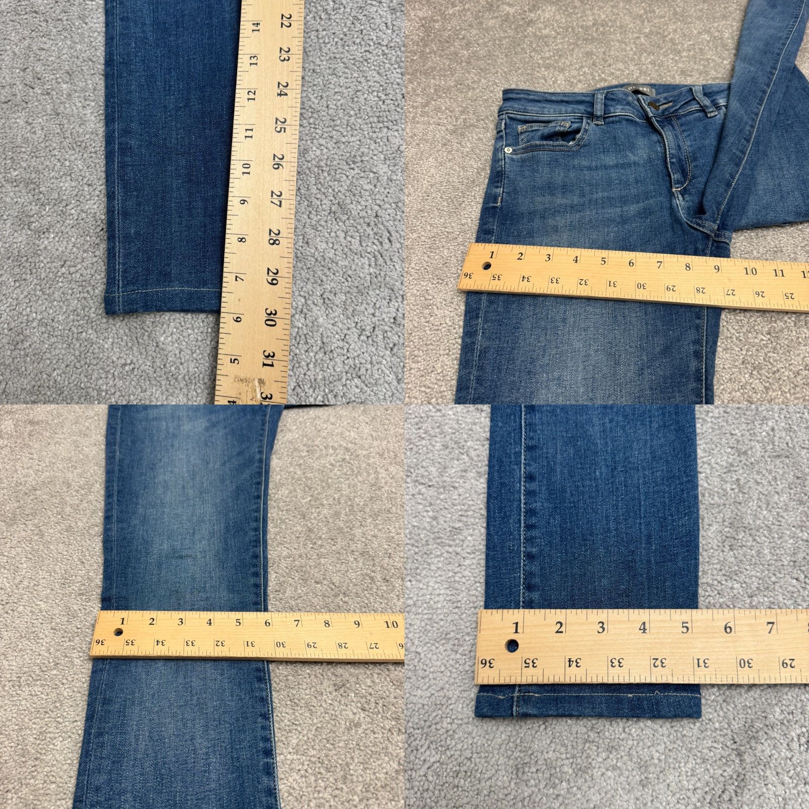 DL1961 DL1961 Jeans Danny Instasculpt Floyd Skinny Denim Women 26 Blue Mid Rise Stretch City Outdoor Mens Women Size 26" / US 2 / IT 38 - 9 Thumbnail