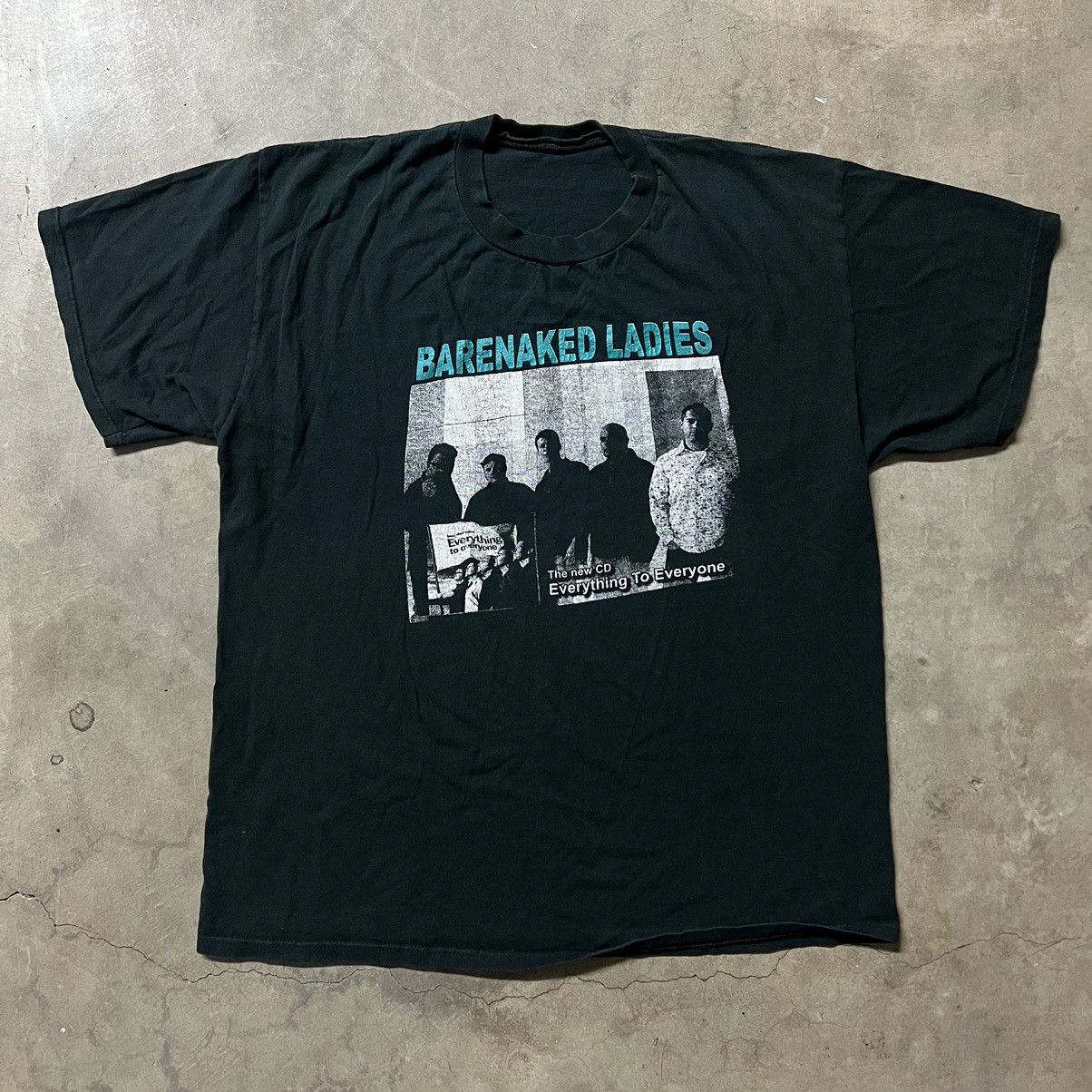 Vintage Y2K Barenaked Ladies Band T-Shirt