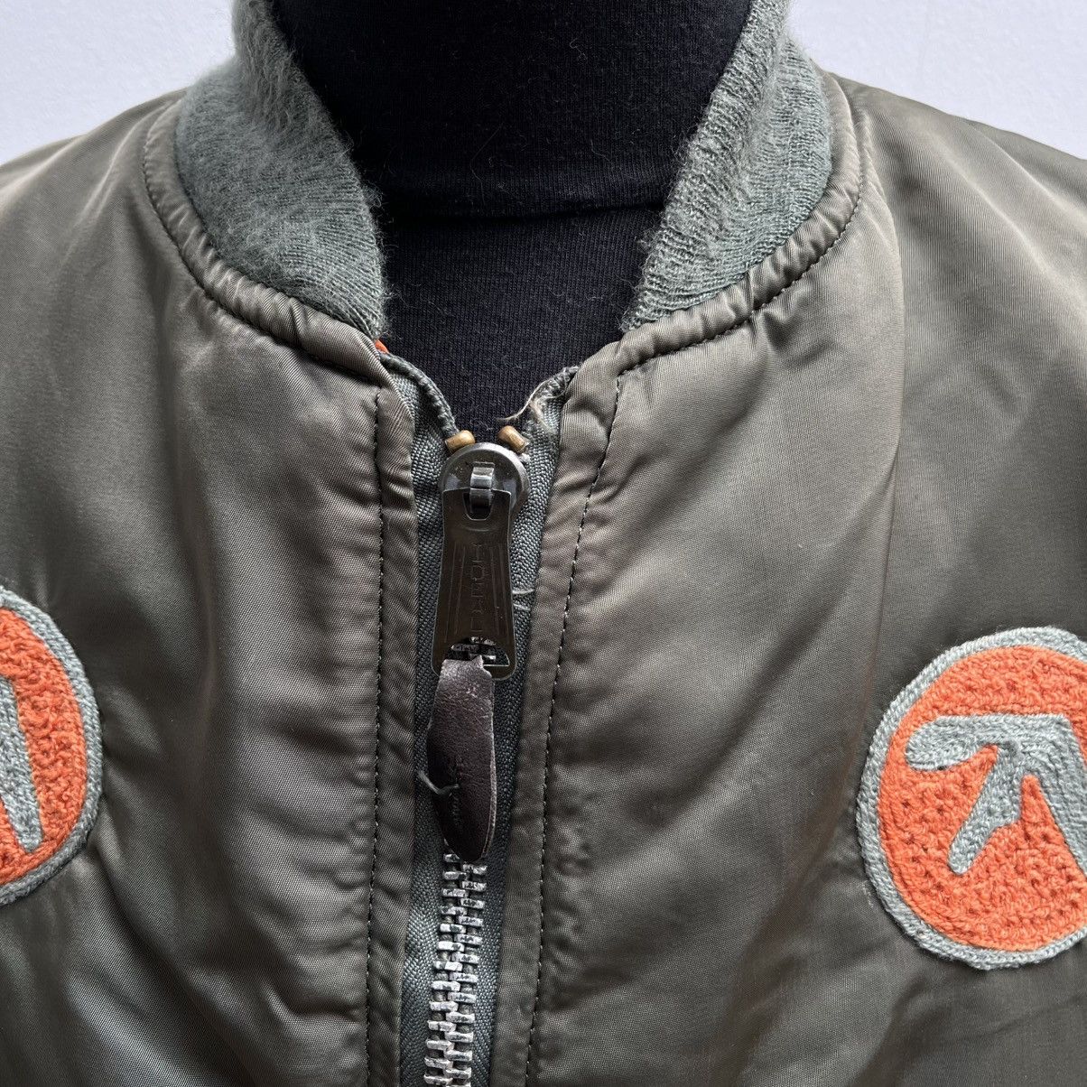Alpha Industries ✅ 1 Of 1 Vintage Alpha Industries Bomber Aphex Twin Size US L / EU 52-54 / 3 - 7 Thumbnail