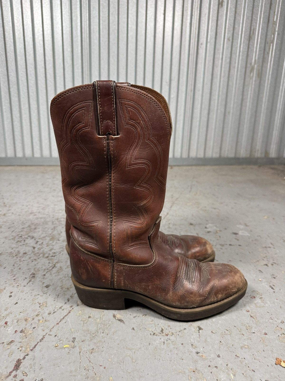 Durango 90s Vintage Durango Usa MadeRound toe Cowhide Cowboy Boots Size US 8 / EU 41 - 6 Thumbnail