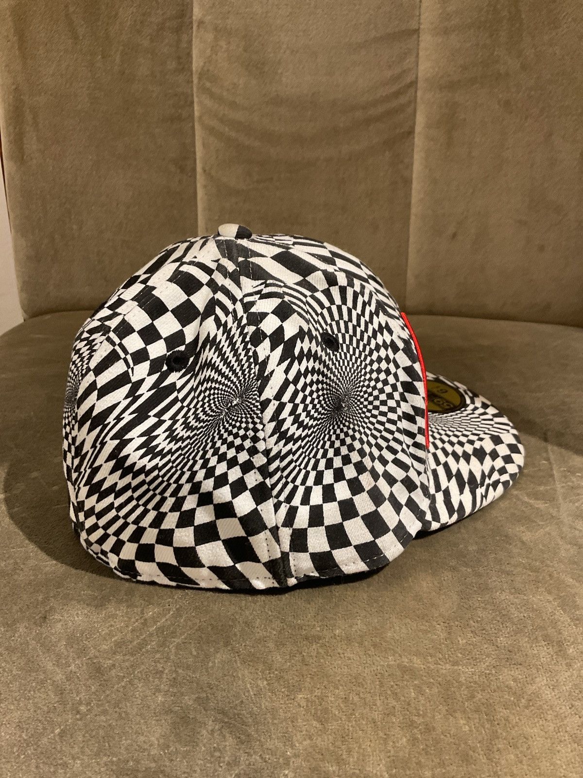 Jeremy Scott JEREMY SCOTT X NEW ERA CHECKERED WARPED 59FIFTY Size ONE SIZE - 2 Thumbnail