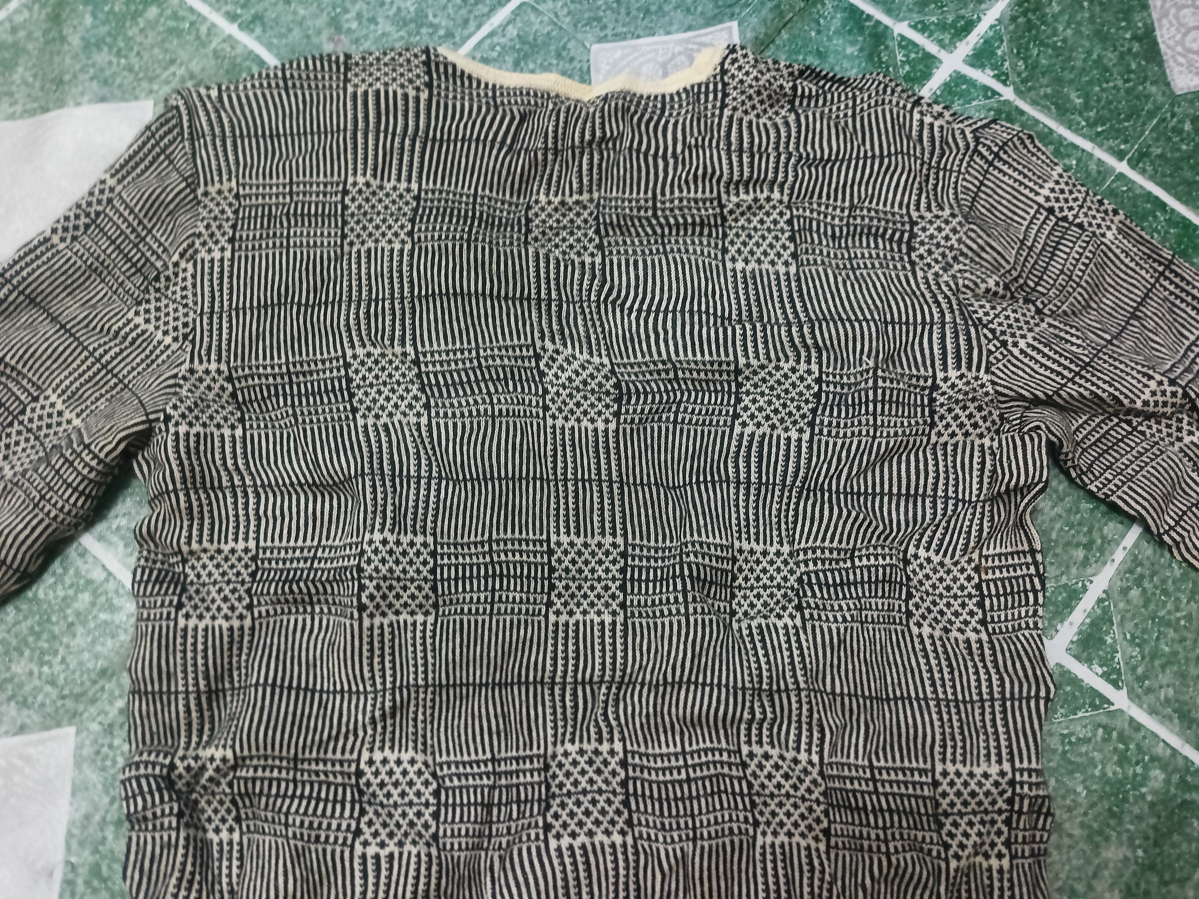 Sputnik 1985 Rare Design Sputnik Wool distressed Knitwear Japanese Size US M / EU 48-50 / 2 - 7 Thumbnail