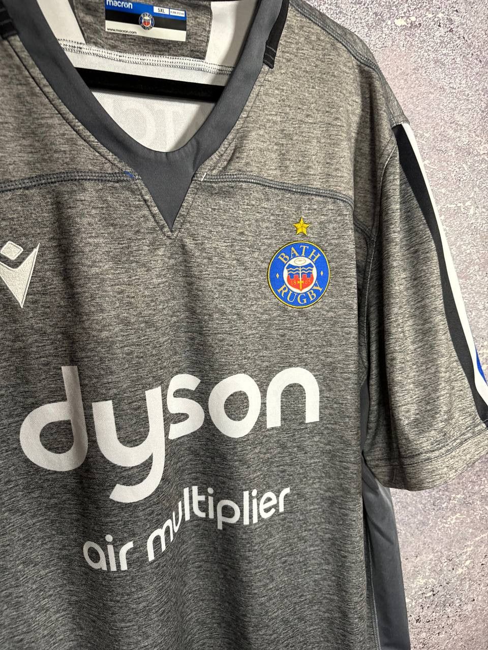 Macron Bath Rugby Union Away Shirt 2022/23 Macron 5XL Size Size US XXL / EU 58 / 5 - 8 Thumbnail