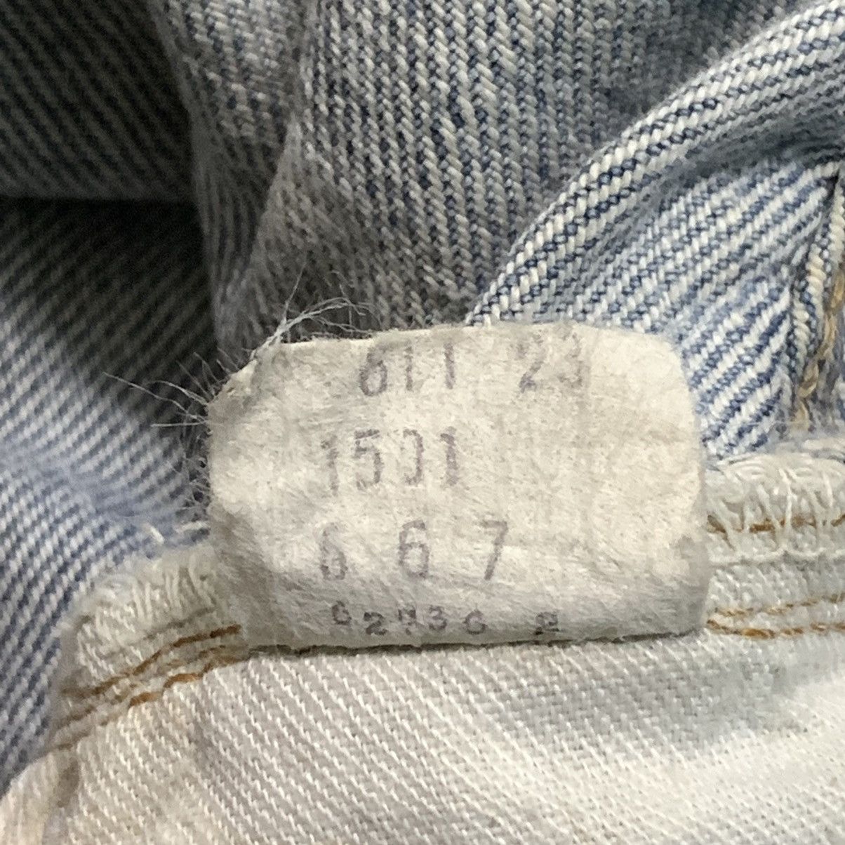 Levi's 70s 501 Levis Red Line Selvedge Jean Size US 32 / EU 48 - 14 Thumbnail