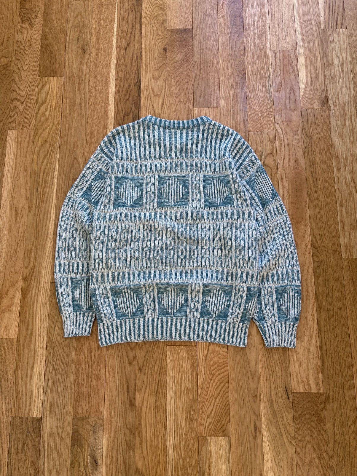 Other Made in USA VTG 60s Acrylic Knit Ribbed Textured Sweater M Size US M / EU 48-50 / 2 - 2 Thumbnail