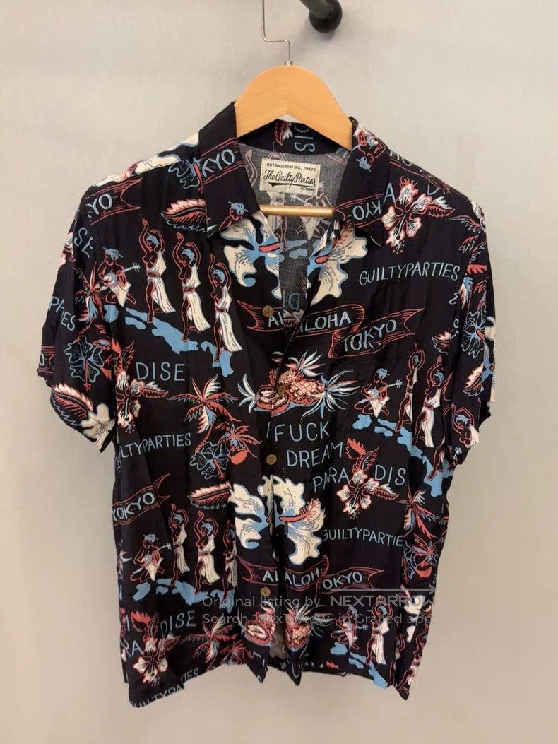Wacko Maria Wacko Maria Hawaiian pattern shirt short sleeves Size US M / EU 48-50 / 2 - 1 Thumbnail