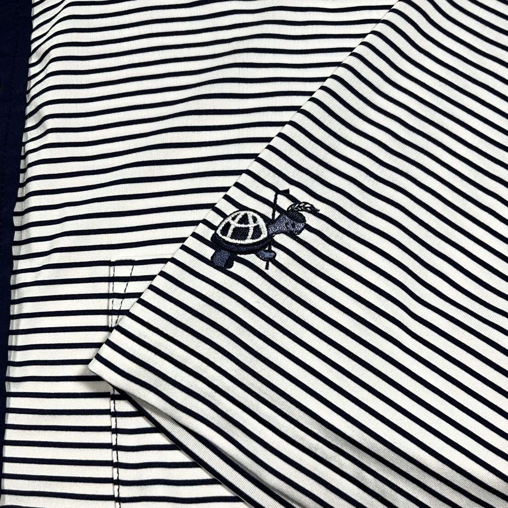 RLX Ralph Lauren RLX Ralph Lauren Polo Shirt Men XL Stripe Loxahatchee Country Club Golf Stretch Blue Size US XL / EU 56 / 4 - 5 Thumbnail