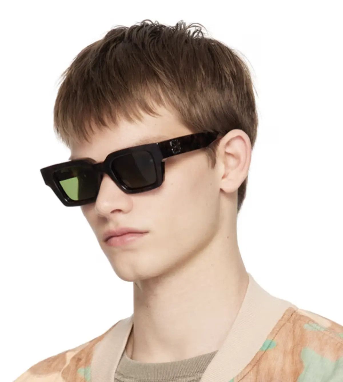 Off-White NEW OFF-WHITE OERI126S24PLA0016055 Virgil Havana Size ONE SIZE - 2 Thumbnail